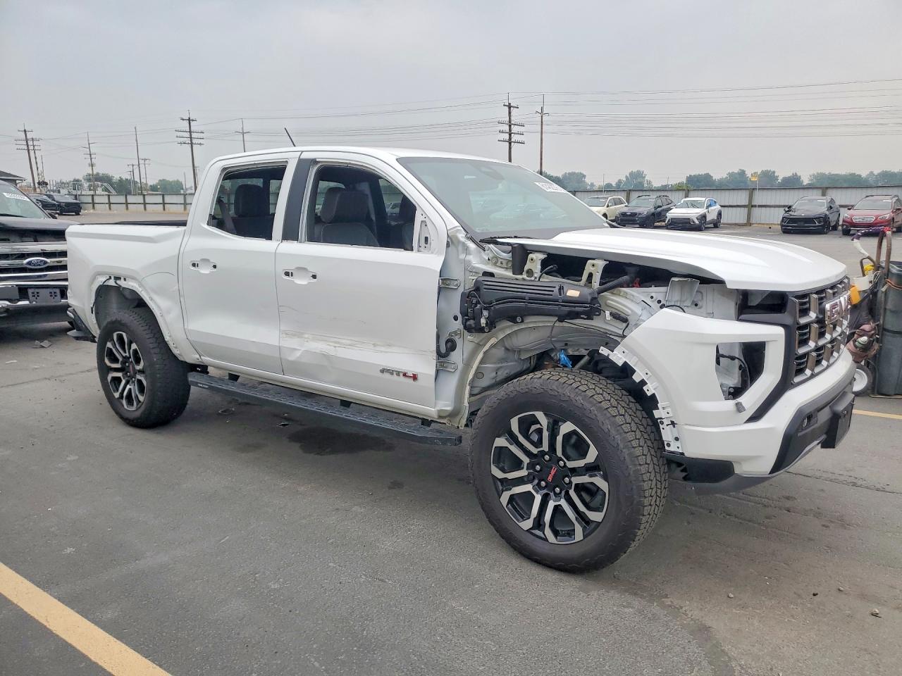 2025 Gmc Canyon At4 White vin: 1GTP2DEK6S1186344