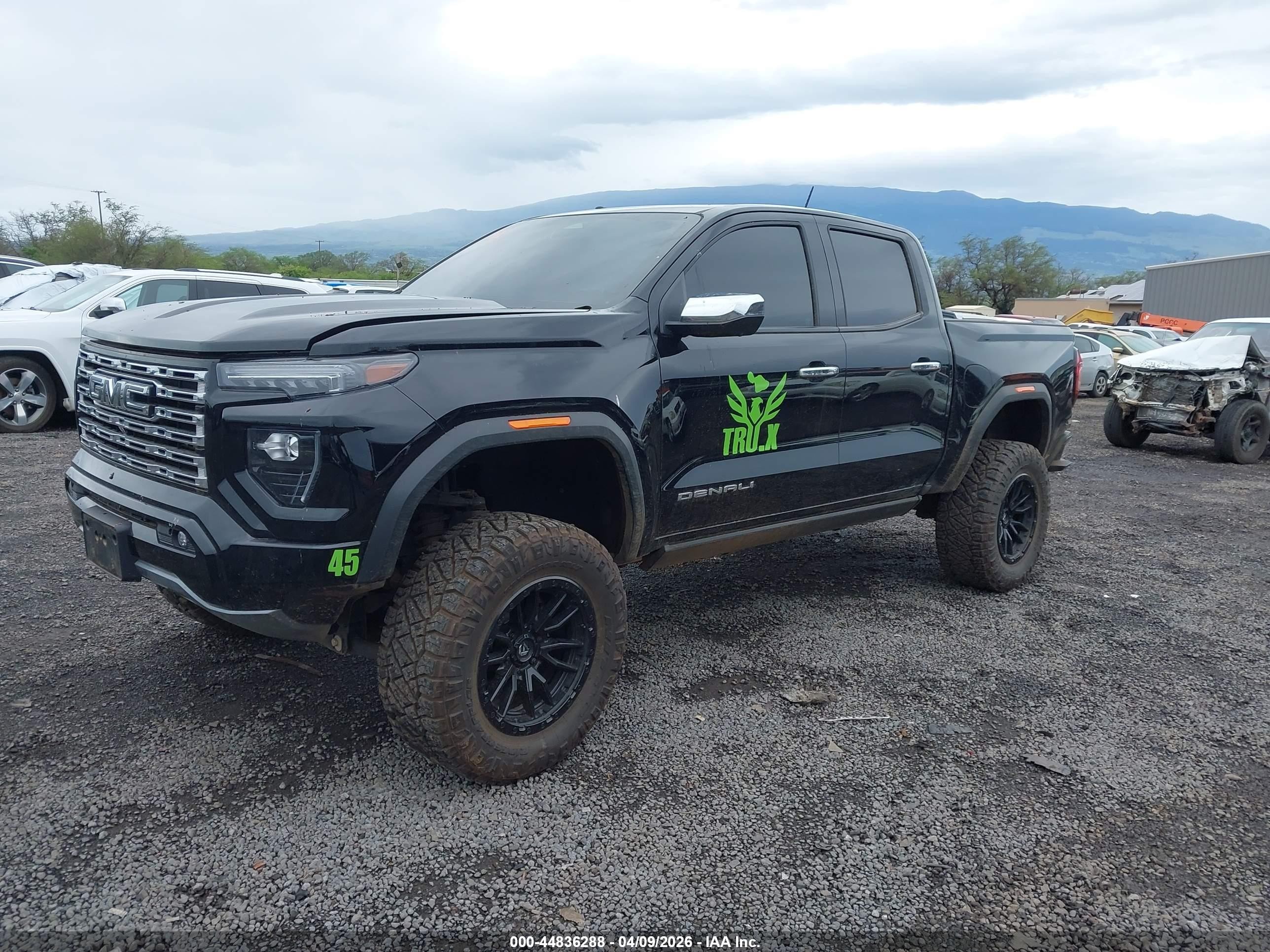 2025 Gmc Canyon 4wd Denali Black vin: 1GTP2FEK1S1173660