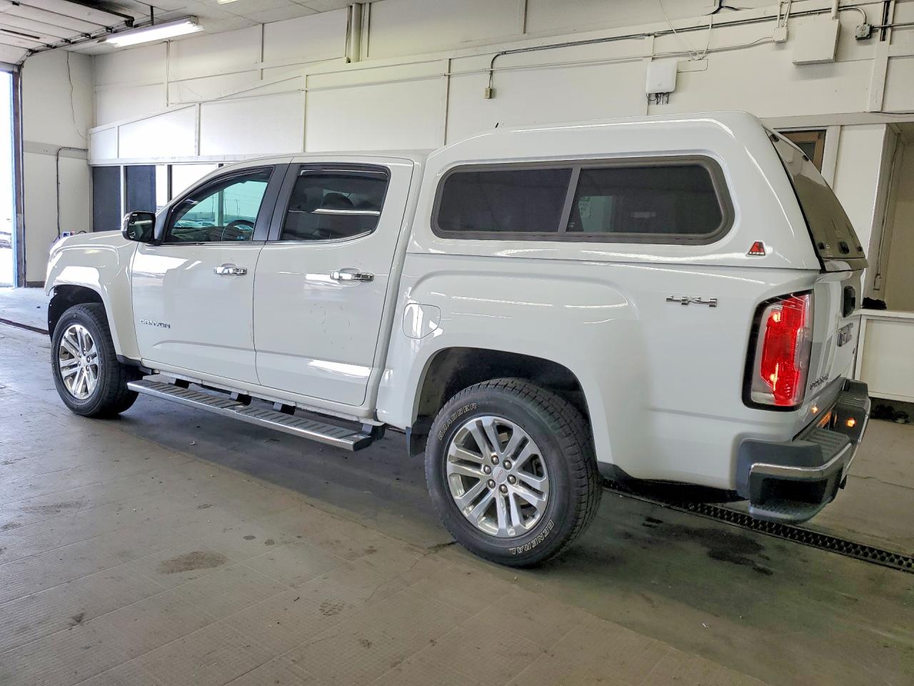 2017 Gmc Canyon Slt White vin: 1GTP6DE10H1268428