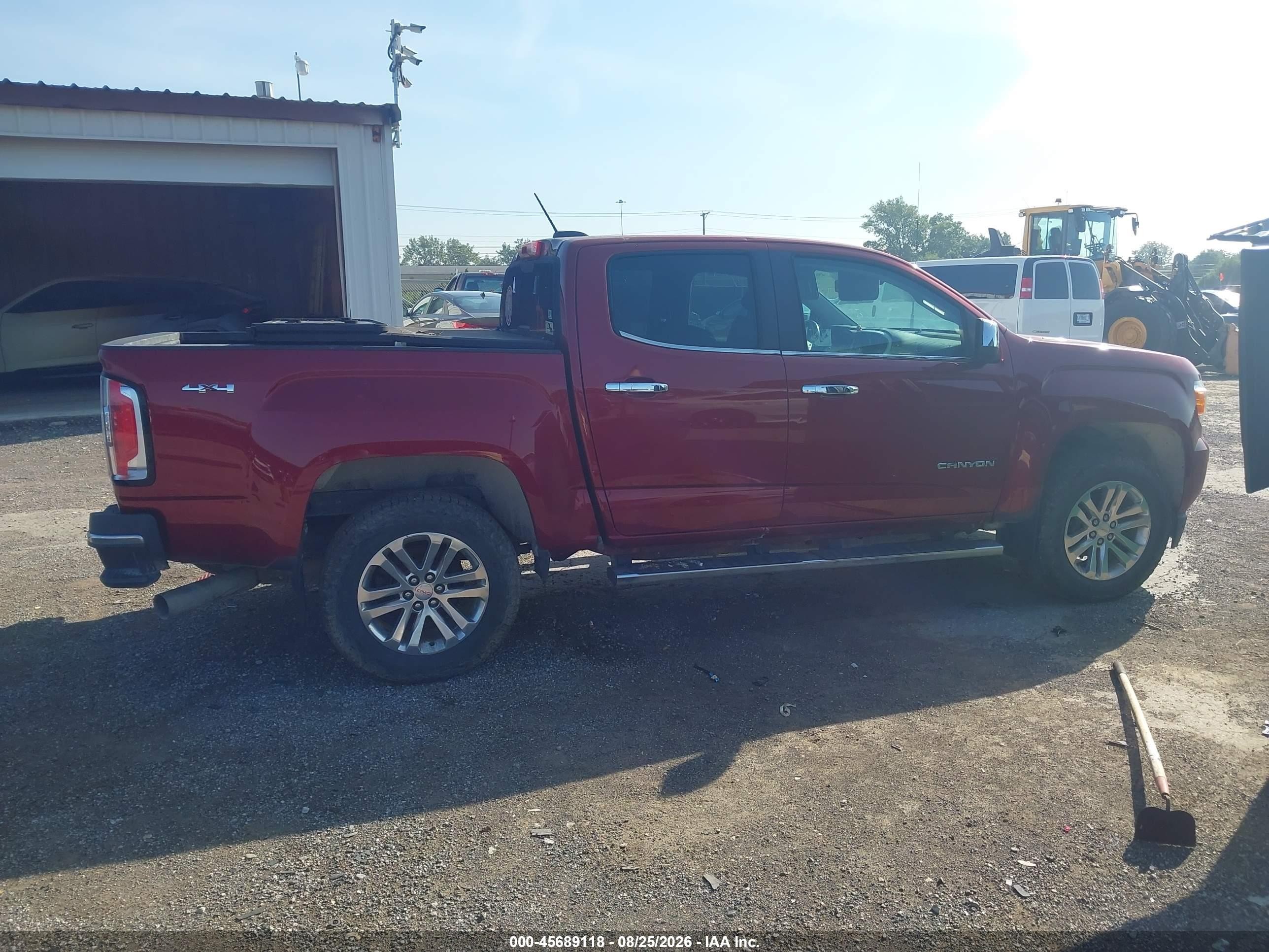 2017 Gmc Canyon 4wd Slt Red vin: 1GTP6DE16H1171864