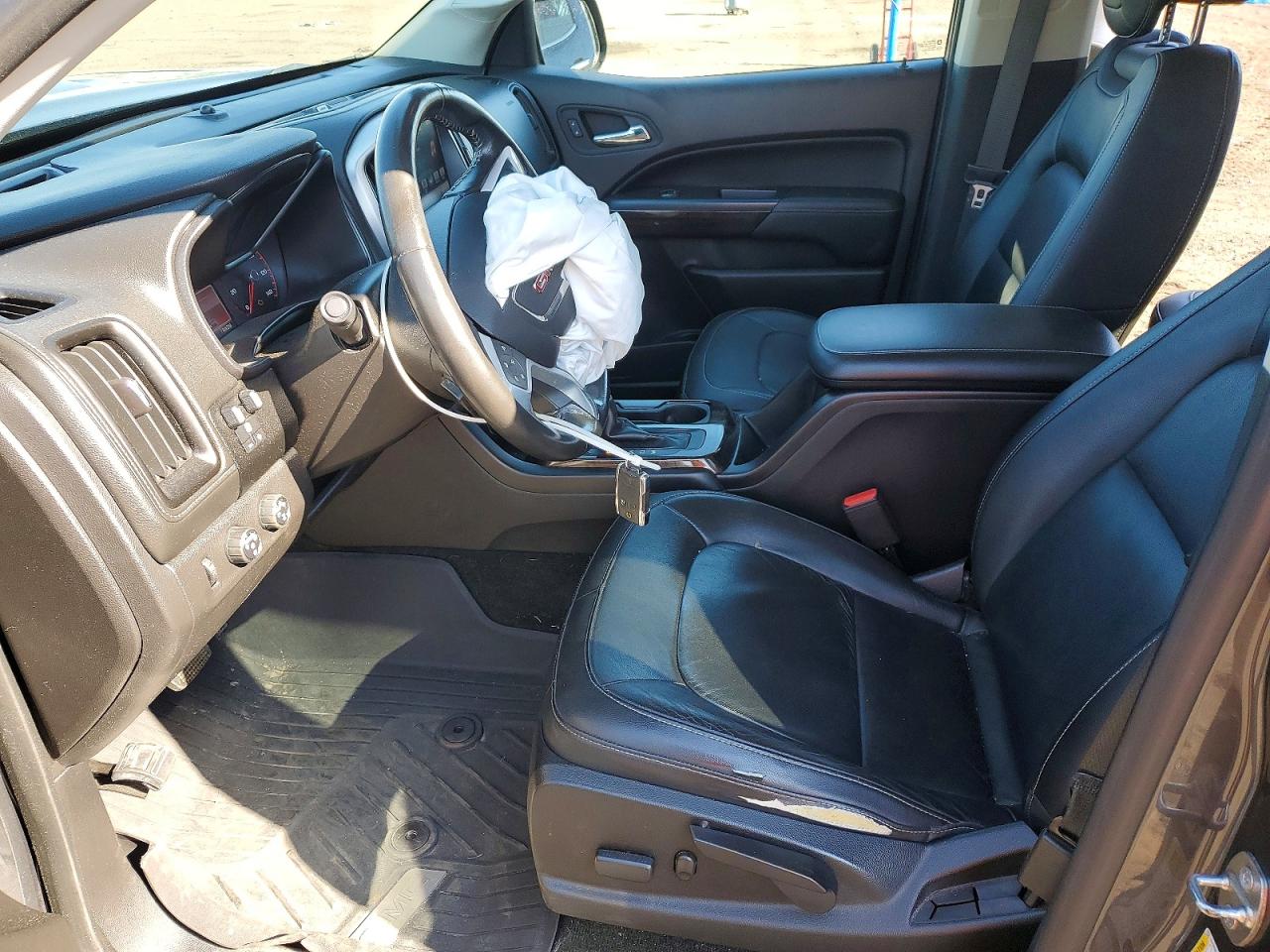 2016 Gmc Canyon Slt Gray vin: 1GTP6DE19G1200529