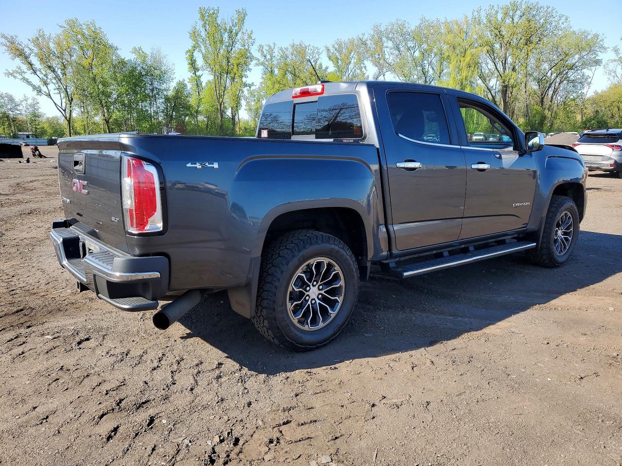 2016 Gmc Canyon Slt Gray vin: 1GTP6DE19G1200529