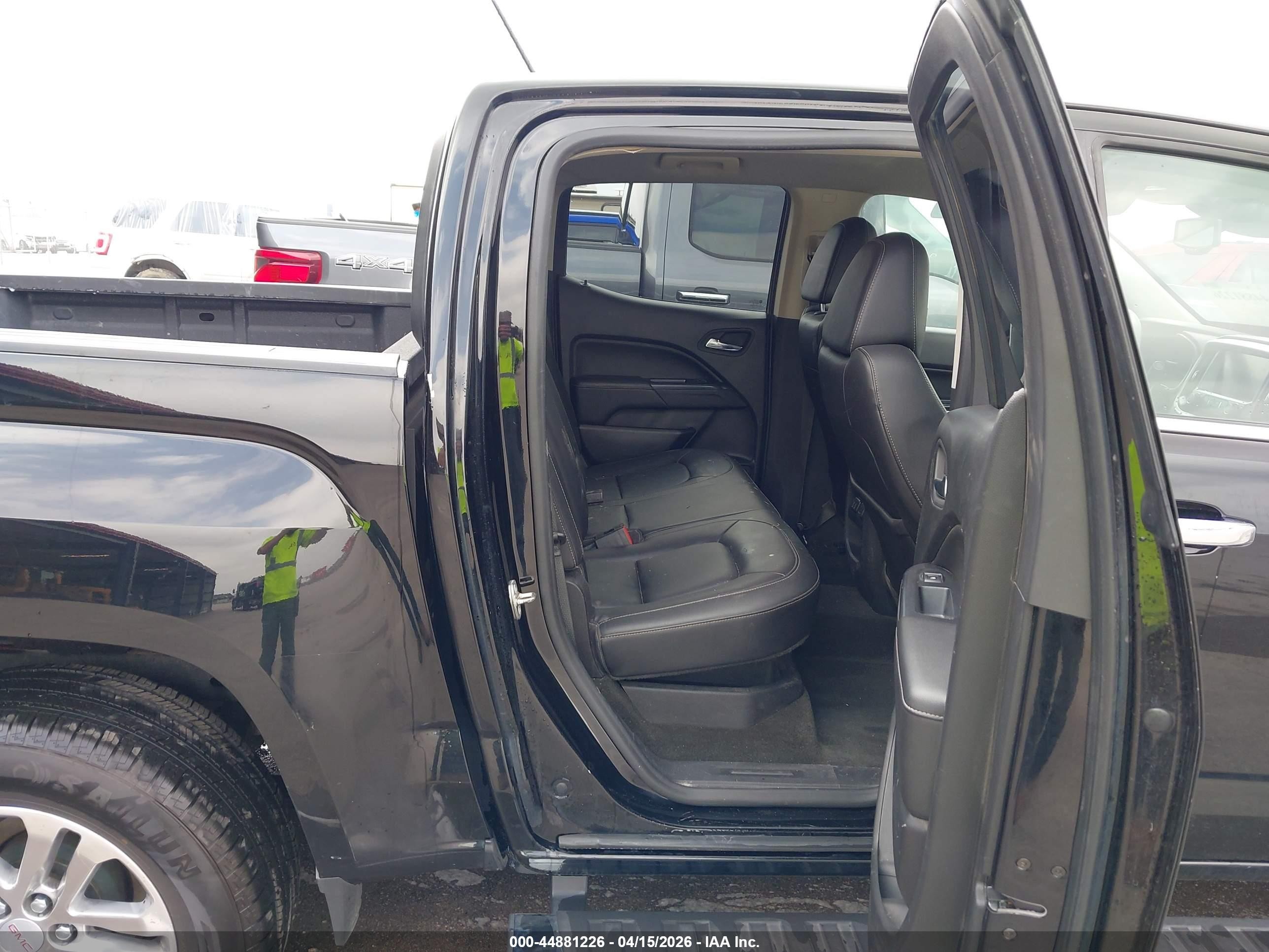2016 Gmc Canyon Slt Black vin: 1GTP6DE19G1262657