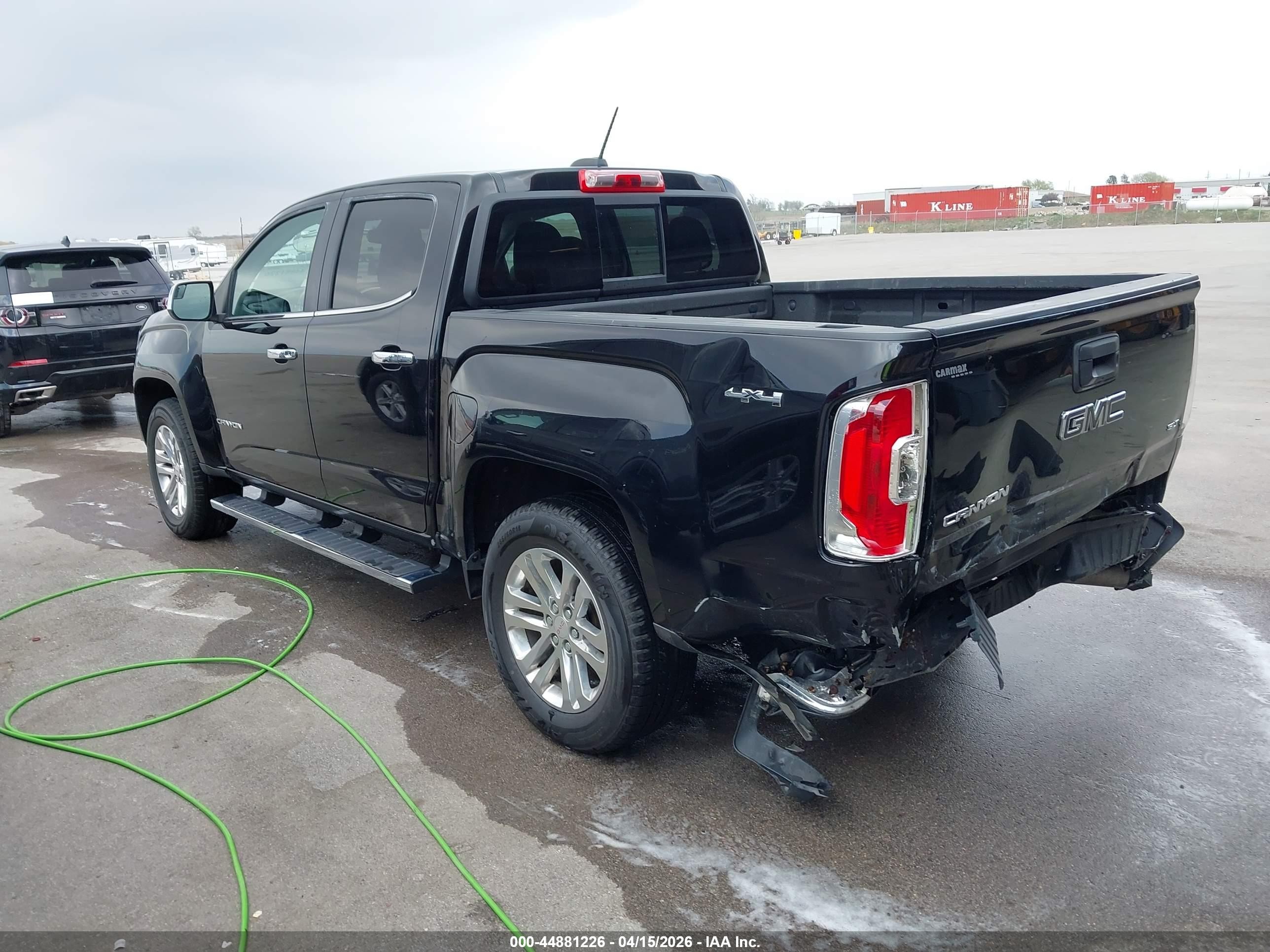 2016 Gmc Canyon Slt Black vin: 1GTP6DE19G1262657