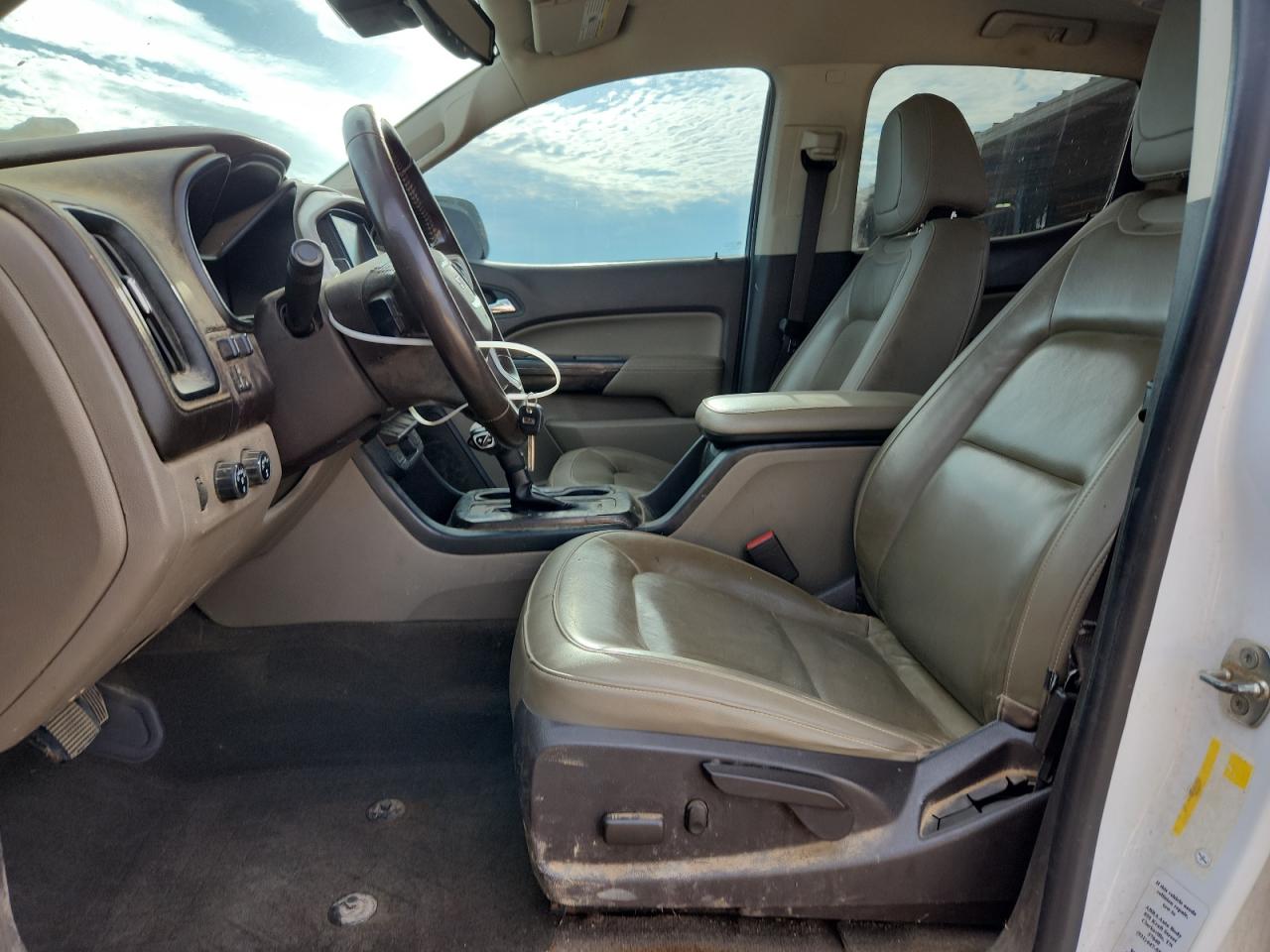 2018 Gmc Canyon Slt Белый vin: 1GTP6DE1XJ1124746