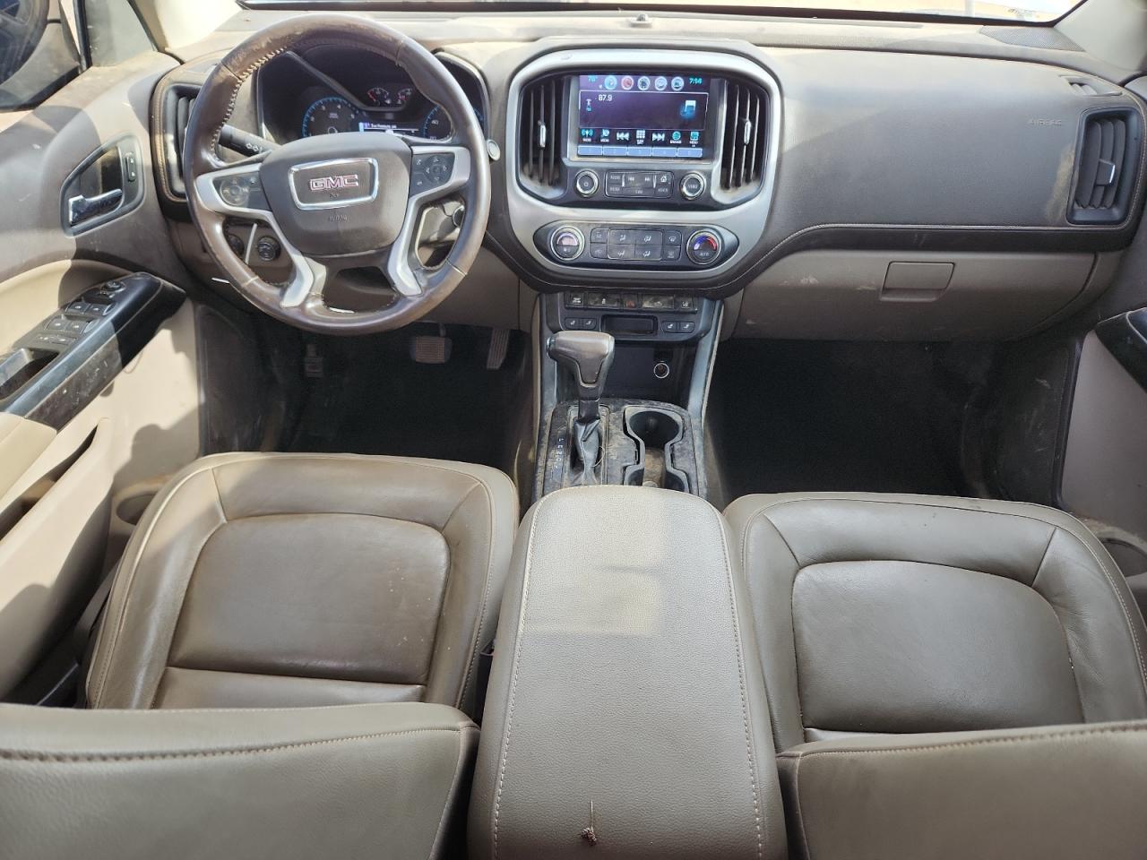 2018 Gmc Canyon Slt Белый vin: 1GTP6DE1XJ1124746