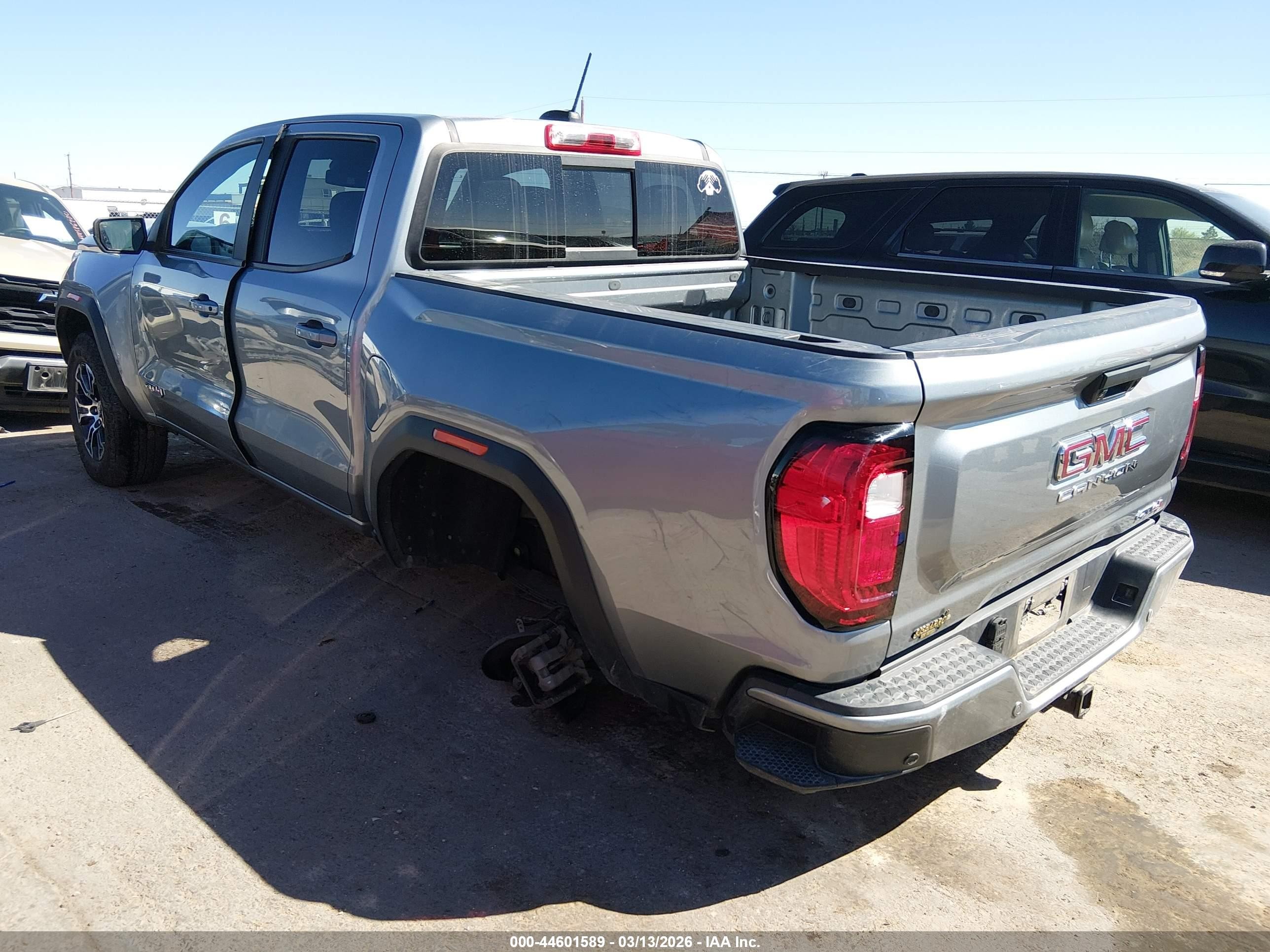 2023 Gmc Canyon 4wd  Short Box At4 Gray vin: 1GTP6DEK4P1139616