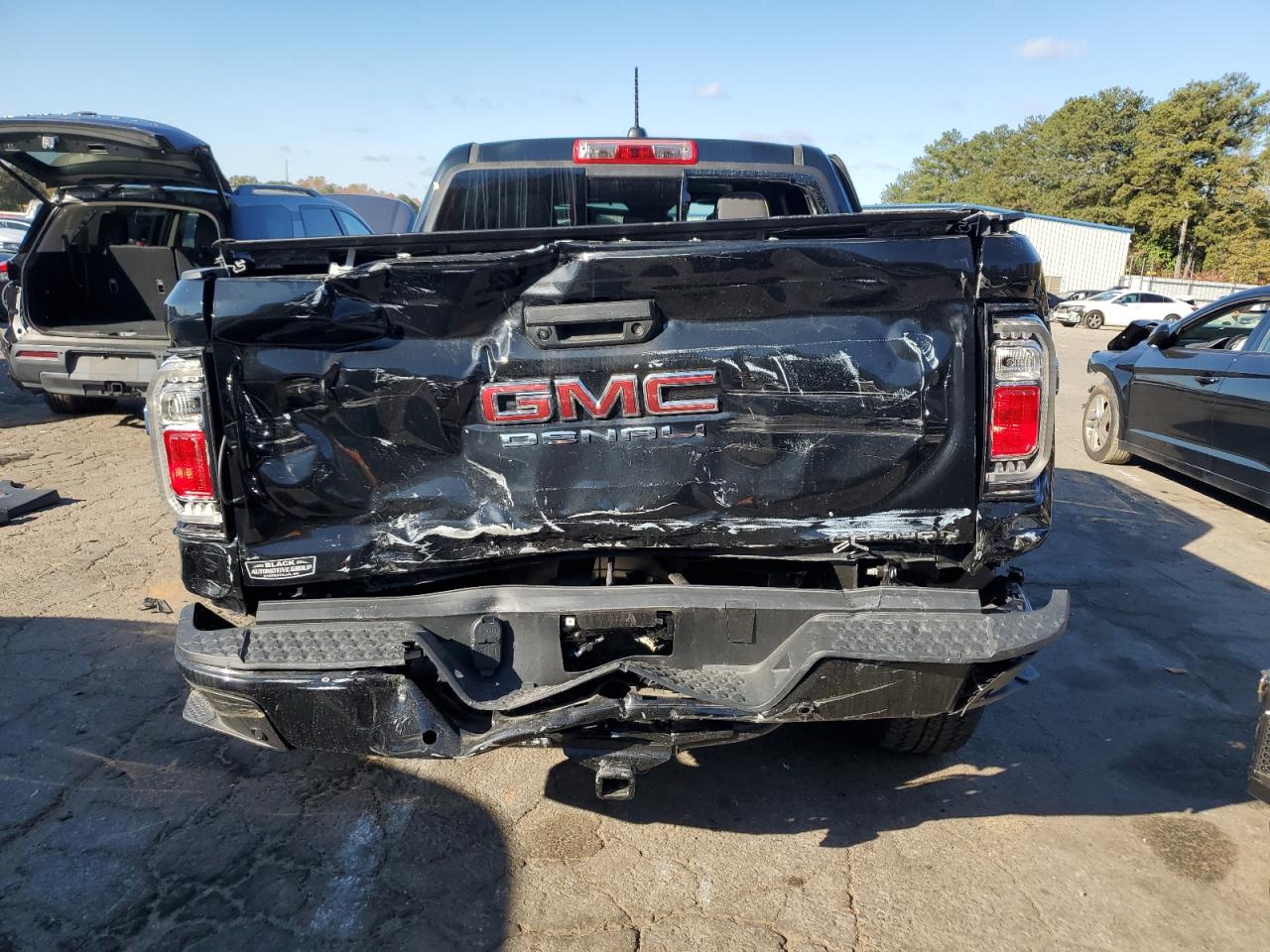 2024 Gmc Canyon Denali Black vin: 1GTP6FEK3R1196100