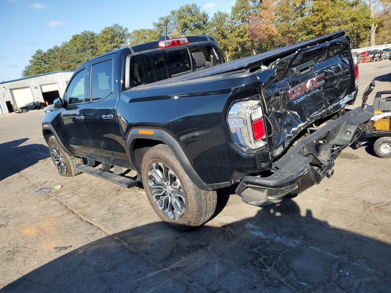 2024 Gmc Canyon Denali Black vin: 1GTP6FEK3R1196100