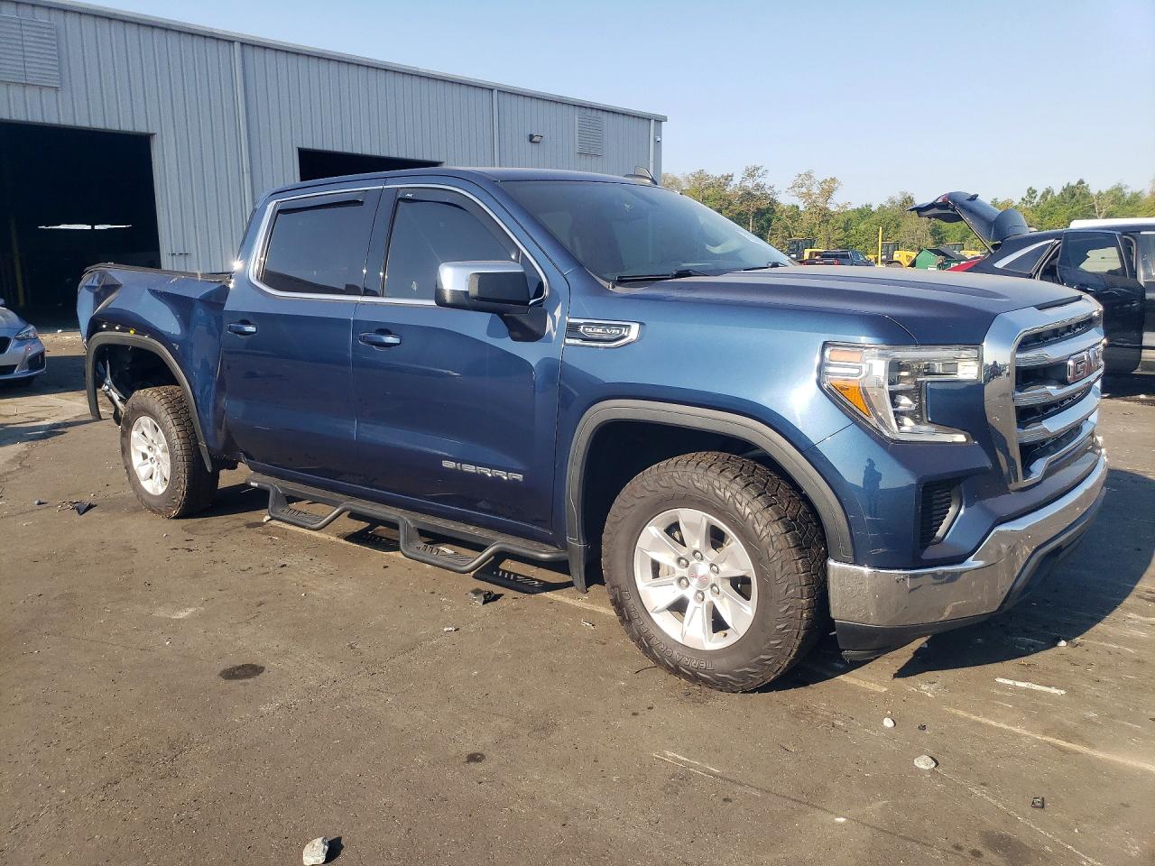 2019 Gmc Sierra C1500 Sle Синий vin: 1GTP8BED3KZ352261