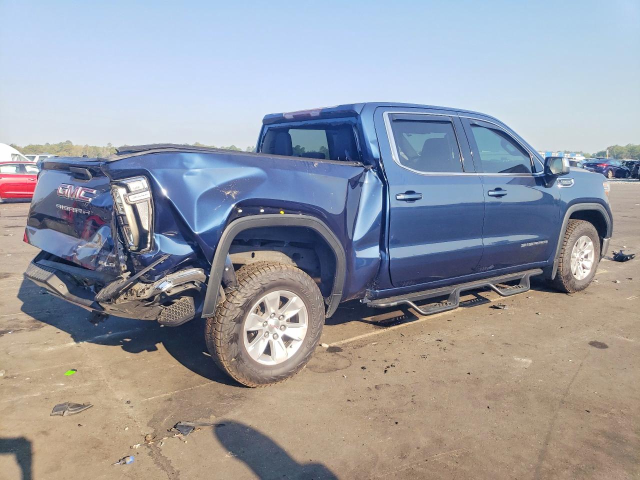2019 Gmc Sierra C1500 Sle Синий vin: 1GTP8BED3KZ352261