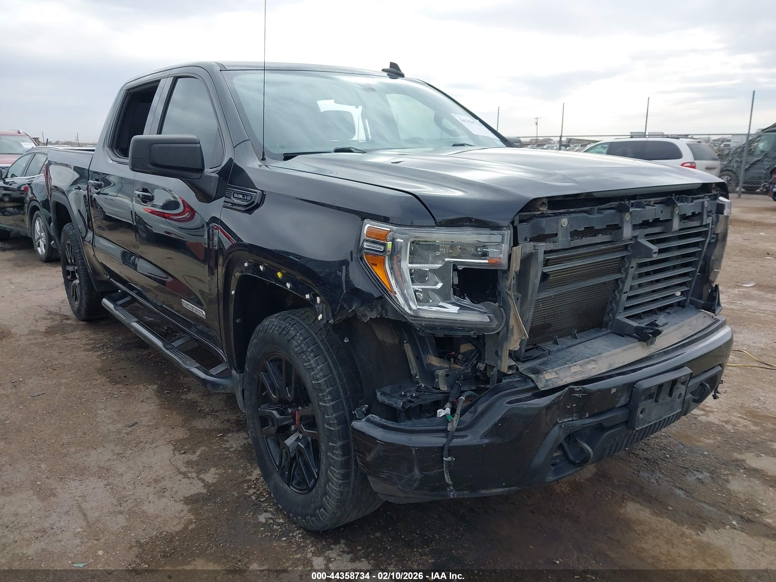 2020 Gmc Sierra 1500 2wd  Short Box Elevation Black vin: 1GTP8CED0LZ292740