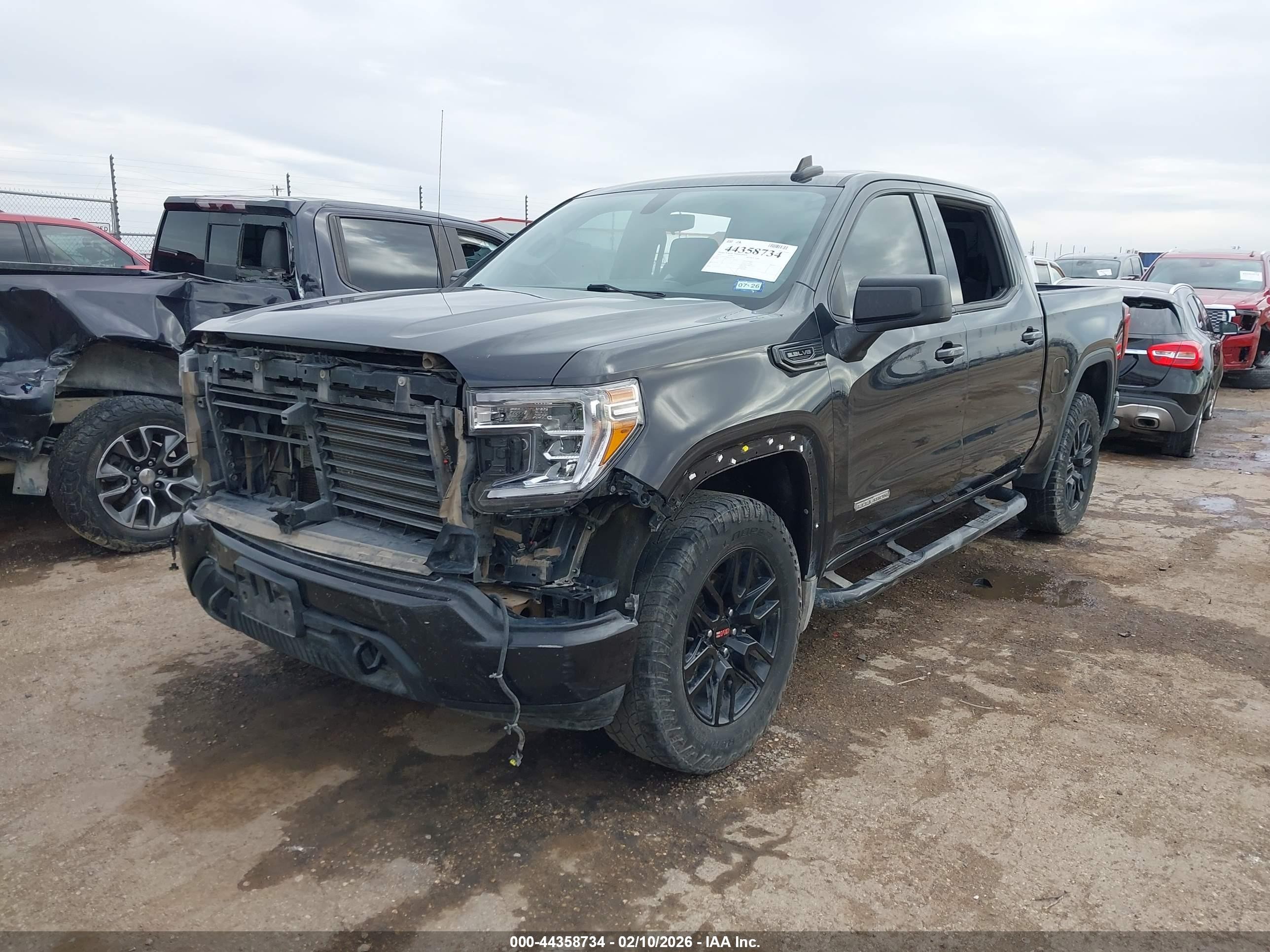 2020 Gmc Sierra 1500 2wd  Short Box Elevation Black vin: 1GTP8CED0LZ292740