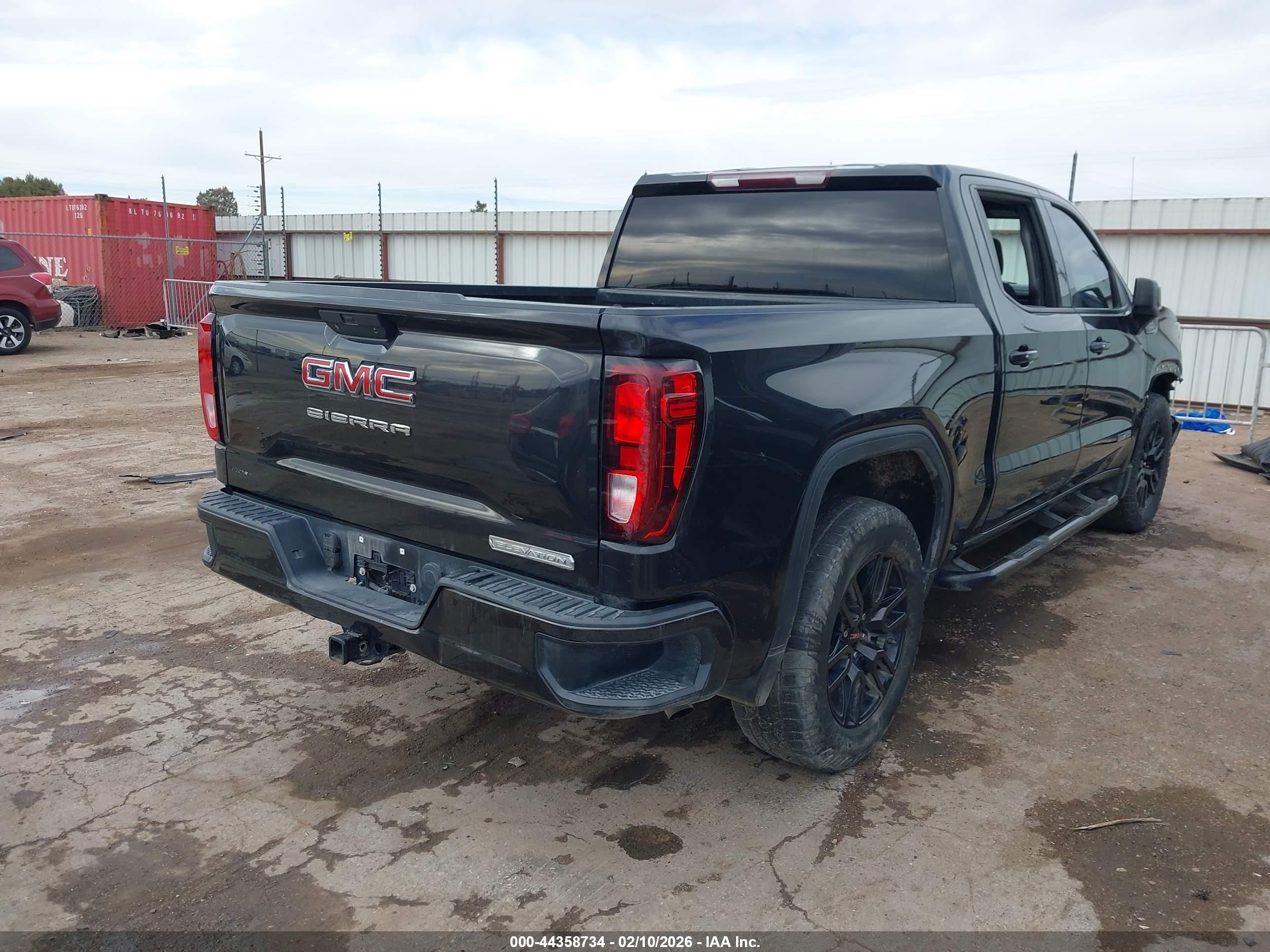 2020 Gmc Sierra 1500 2wd  Short Box Elevation Black vin: 1GTP8CED0LZ292740