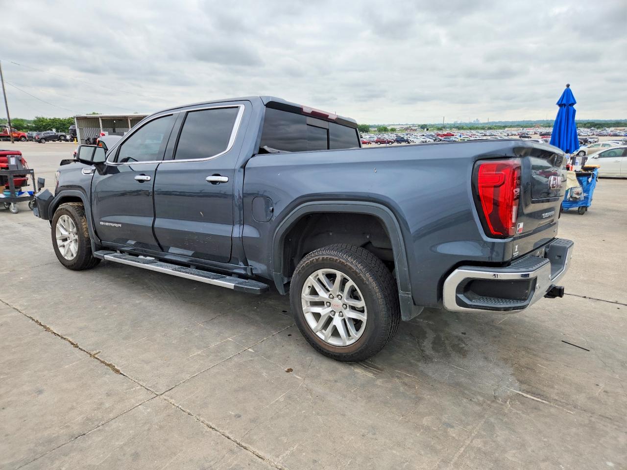 2021 Gmc Sierra C1500 Slt Charcoal vin: 1GTP8DED2MZ178147