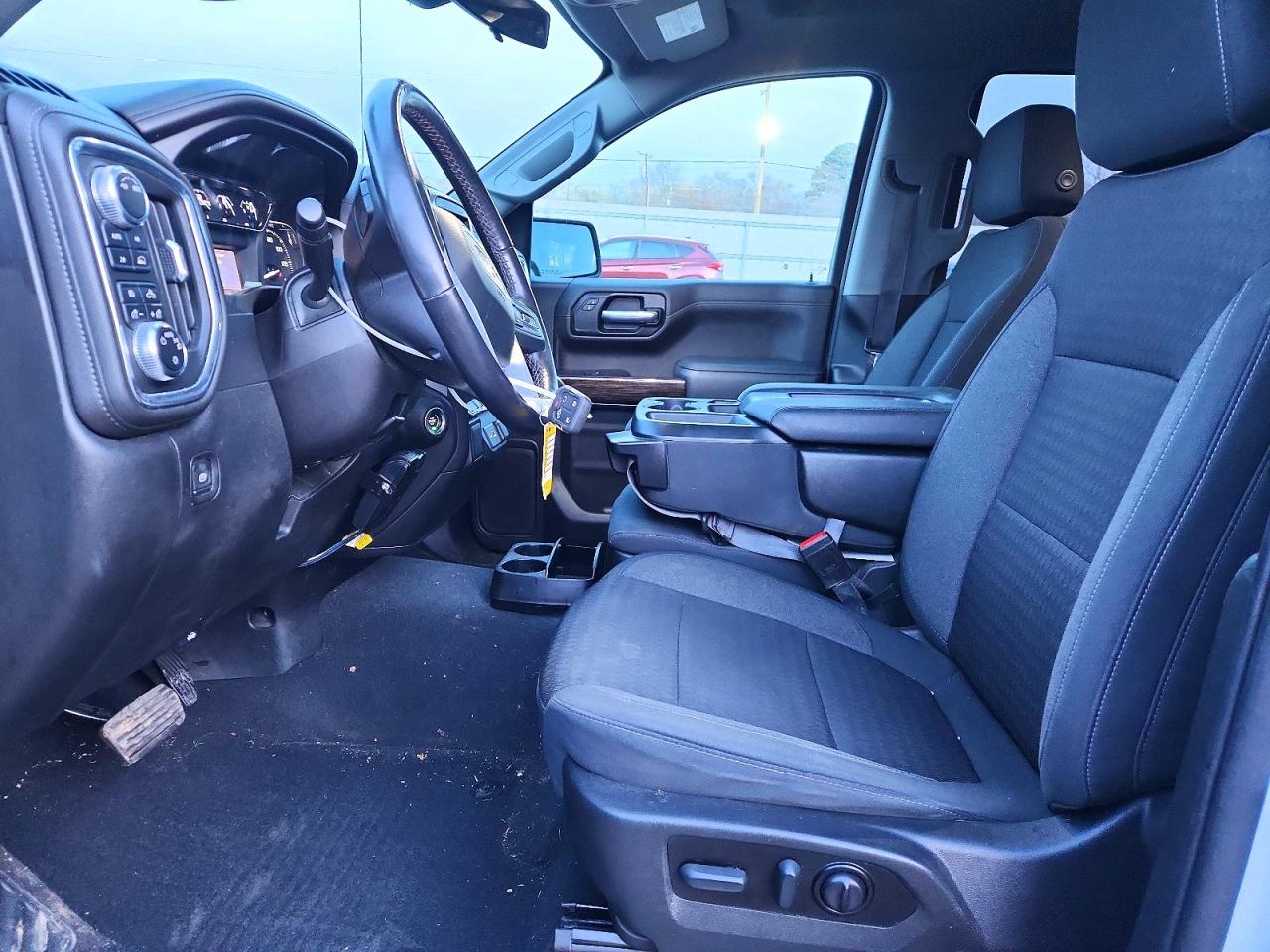 2021 Gmc Sierra K1500 Elevation White vin: 1GTP9CEK1MZ415183