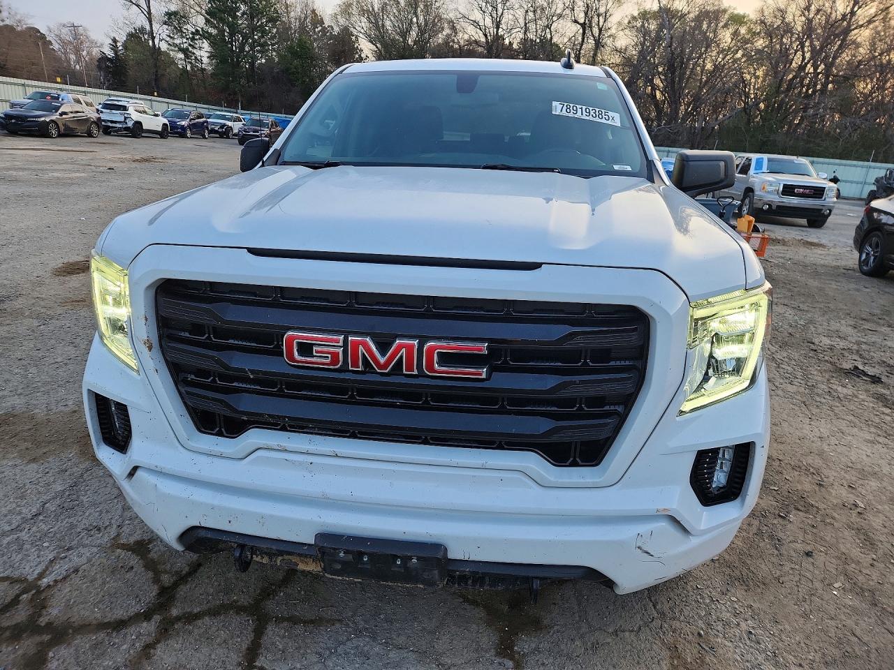 2021 Gmc Sierra K1500 Elevation White vin: 1GTP9CEK1MZ415183