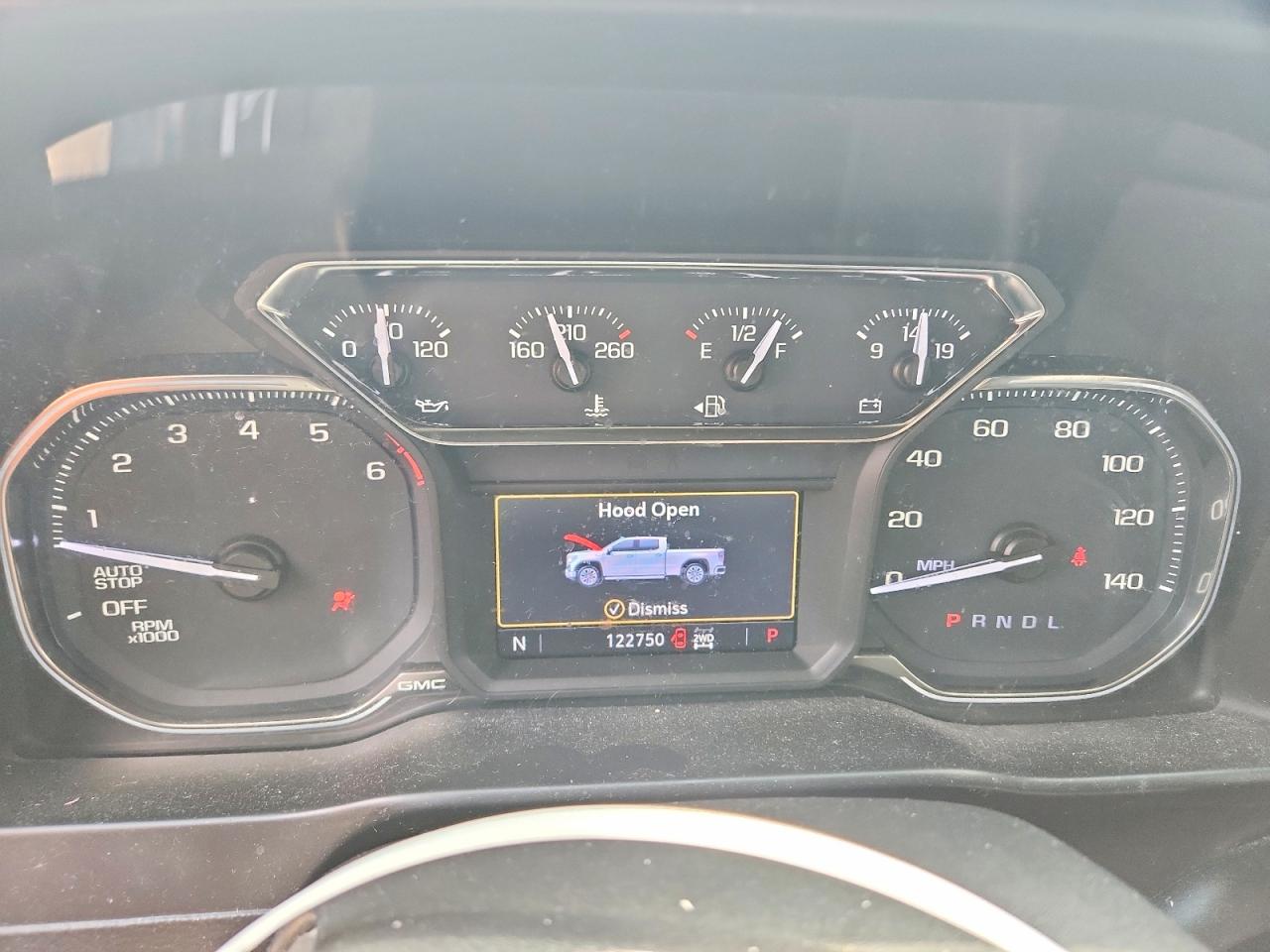 2019 Gmc Sierra K1500 At4 Gray vin: 1GTP9EED8KZ129048