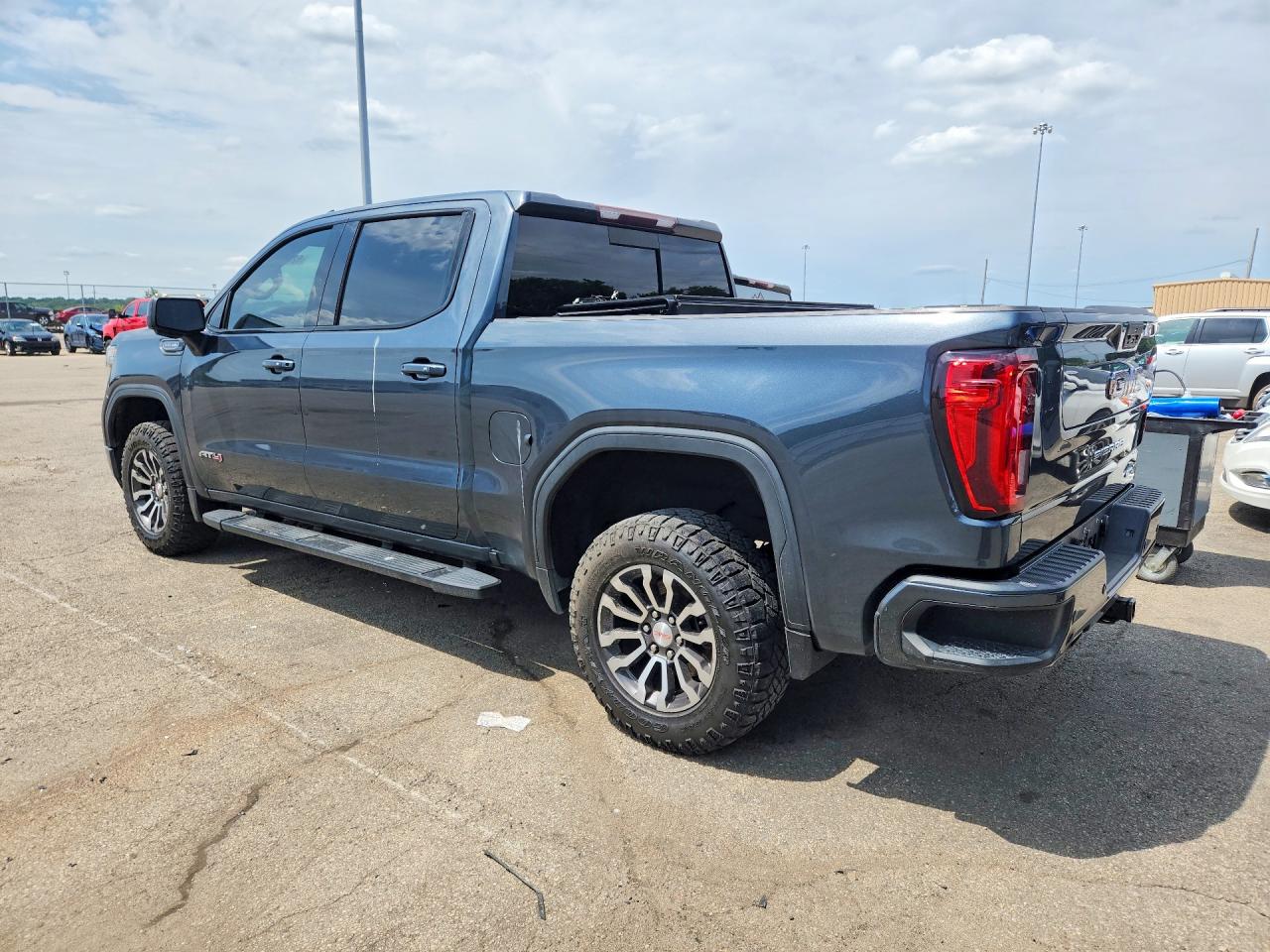 2019 Gmc Sierra K1500 At4 Gray vin: 1GTP9EED8KZ129048