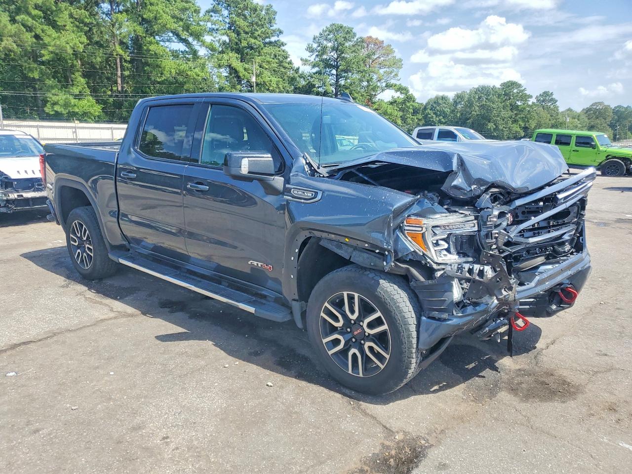 2021 Gmc Sierra K1500 At4 Blue vin: 1GTP9EEDXMZ444985