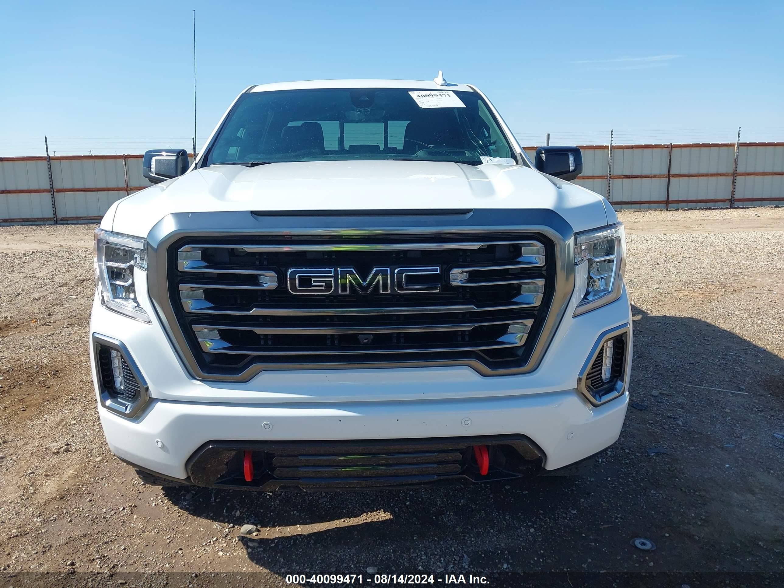 2021 Gmc Sierra 1500 4wd  Short Box At4 White vin: 1GTP9EEL1MZ163973