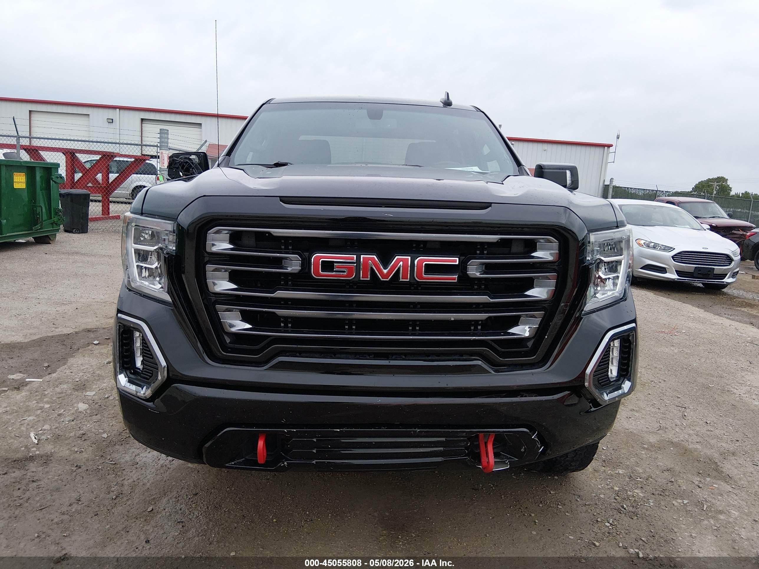 2021 Gmc Sierra 1500 4wd  Short Box At4 Черный vin: 1GTP9EEL5MZ372682