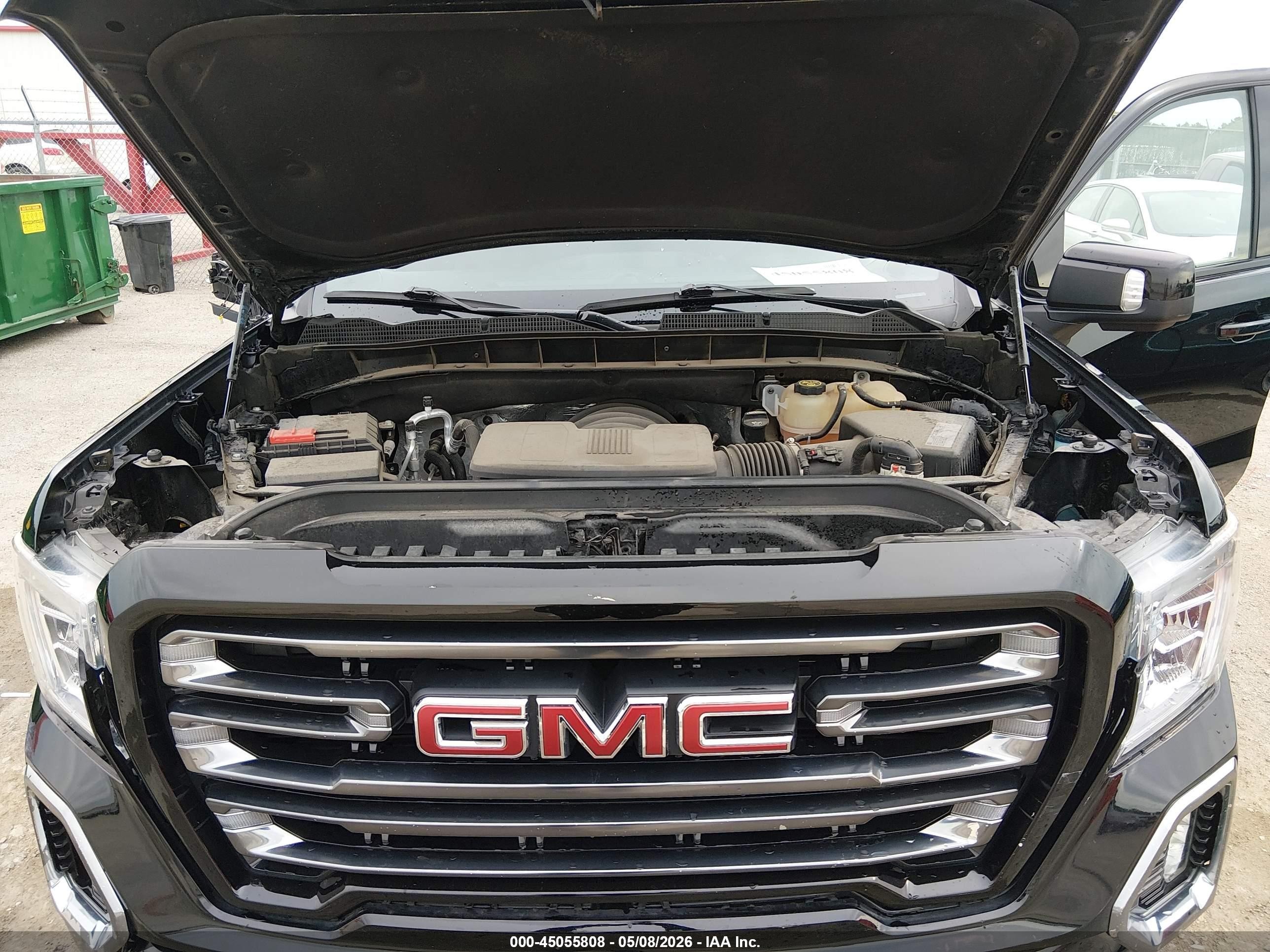 2021 Gmc Sierra 1500 4wd  Short Box At4 Черный vin: 1GTP9EEL5MZ372682