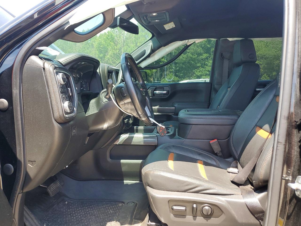 2021 Gmc Sierra K1500 At4 Black vin: 1GTP9EEL9MZ388304