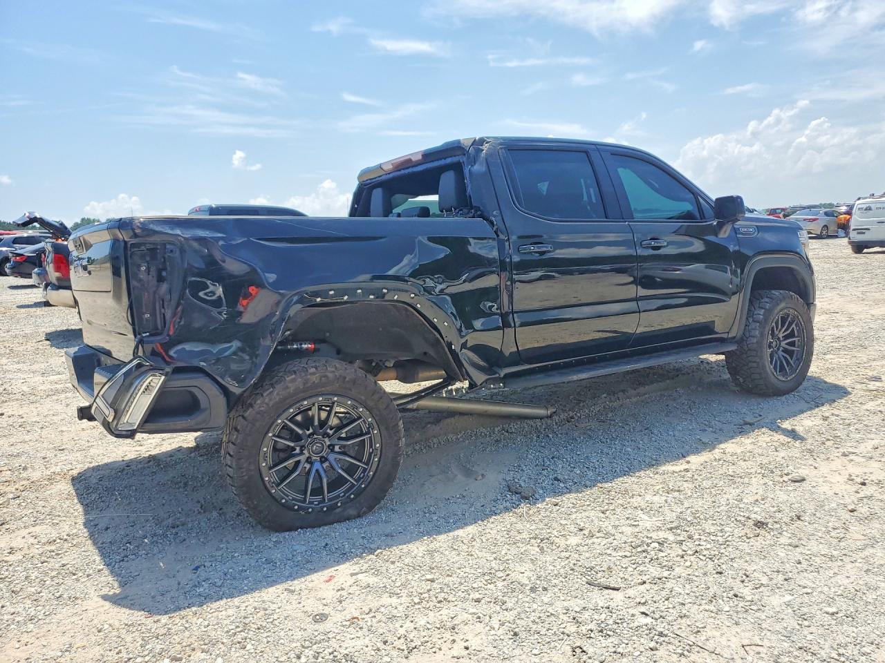 2021 Gmc Sierra K1500 At4 Black vin: 1GTP9EEL9MZ388304