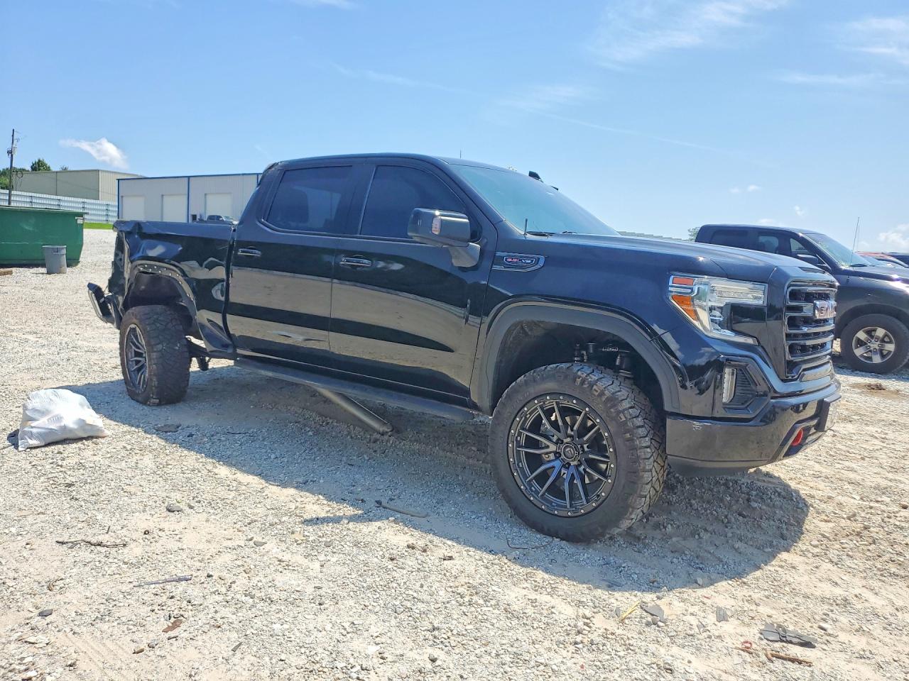 2021 Gmc Sierra K1500 At4 Black vin: 1GTP9EEL9MZ388304