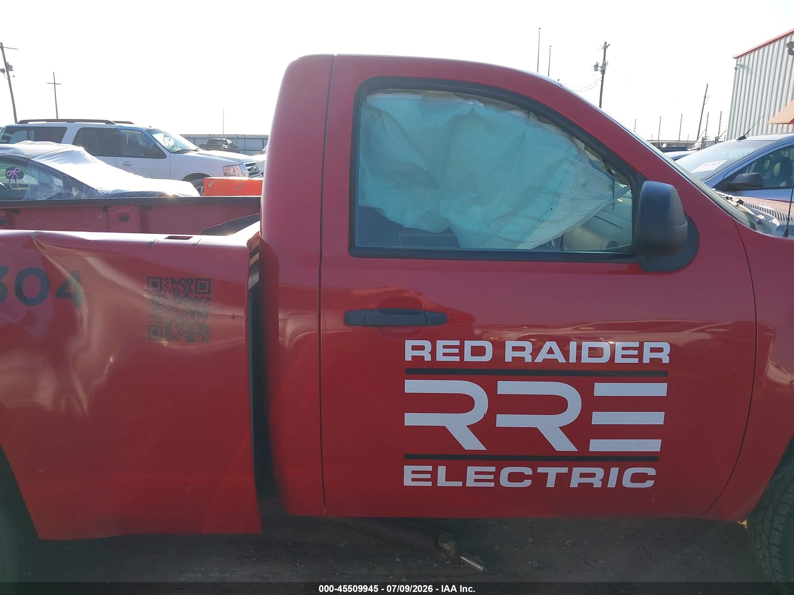 2010 Gmc Sierra 1500 Work Truck Red vin: 1GTPCTEX4AZ293735
