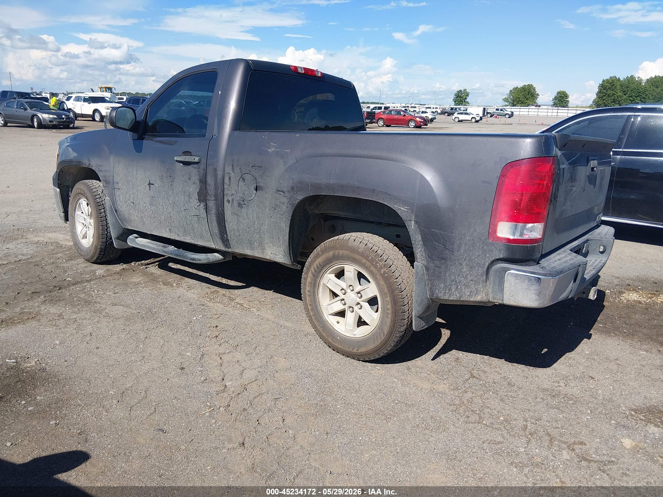 2010 Gmc Sierra 1500 Work Truck Black vin: 1GTPCTEX6AZ295485