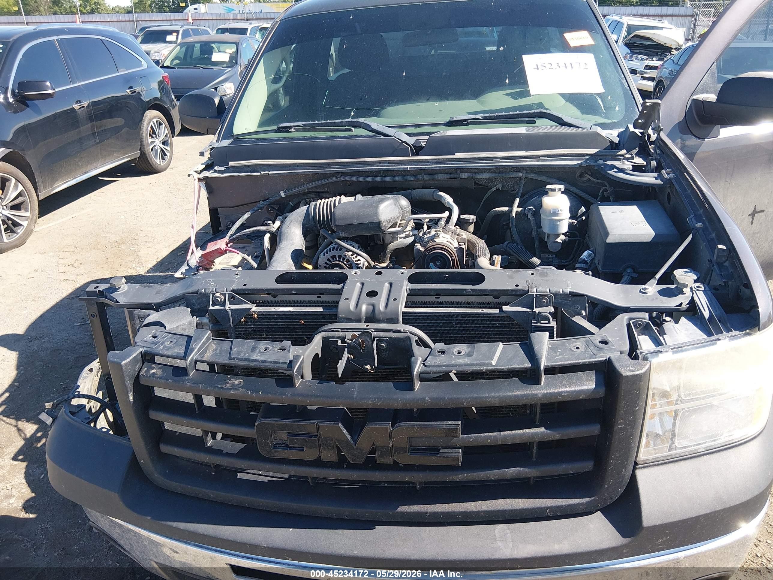 2010 Gmc Sierra 1500 Work Truck Black vin: 1GTPCTEX6AZ295485