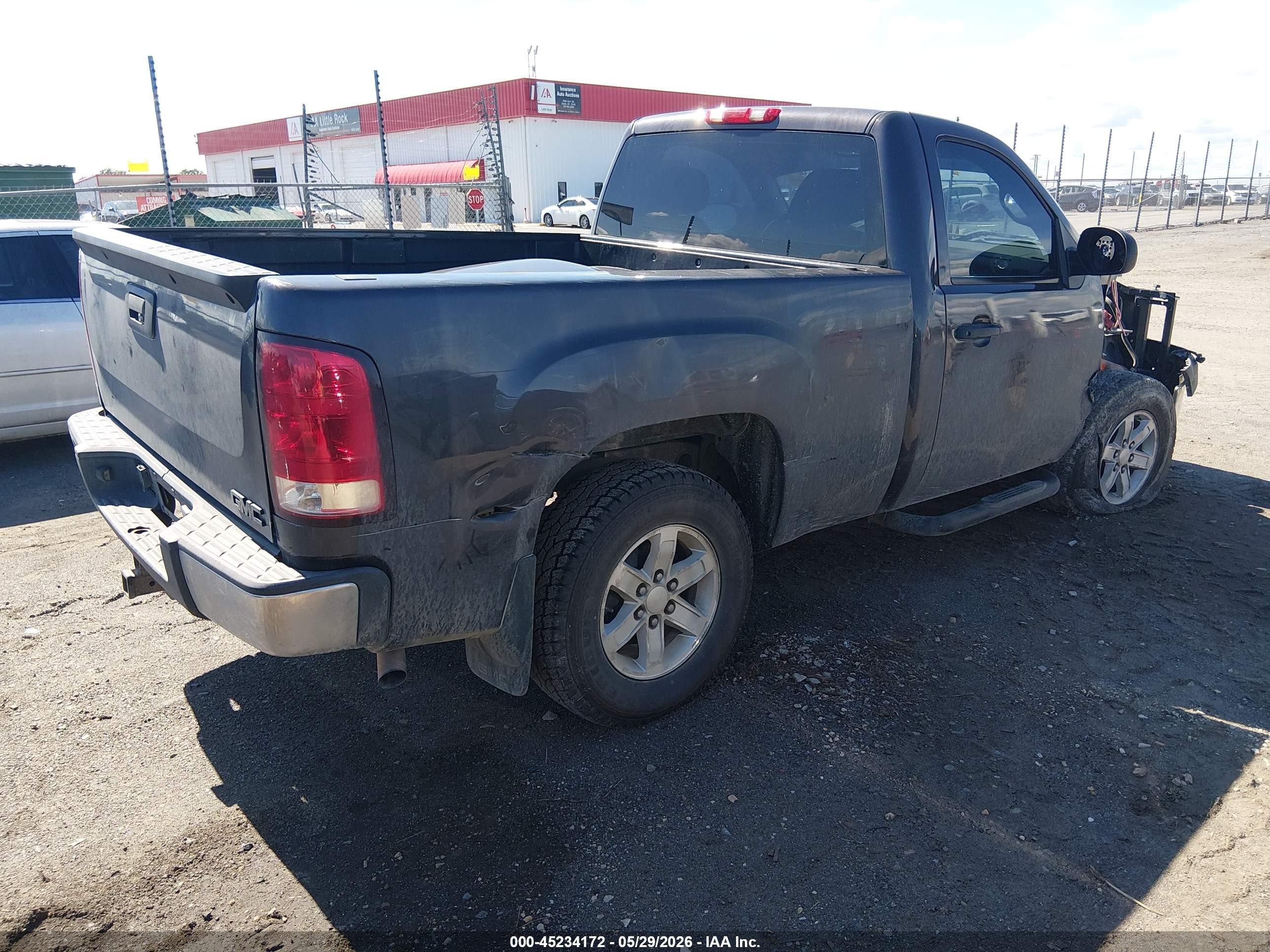 2010 Gmc Sierra 1500 Work Truck Black vin: 1GTPCTEX6AZ295485