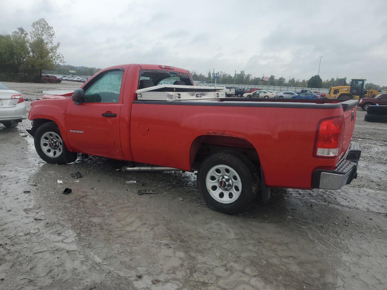 2010 Gmc Sierra C1500 Red vin: 1GTPCTEX7AZ153193
