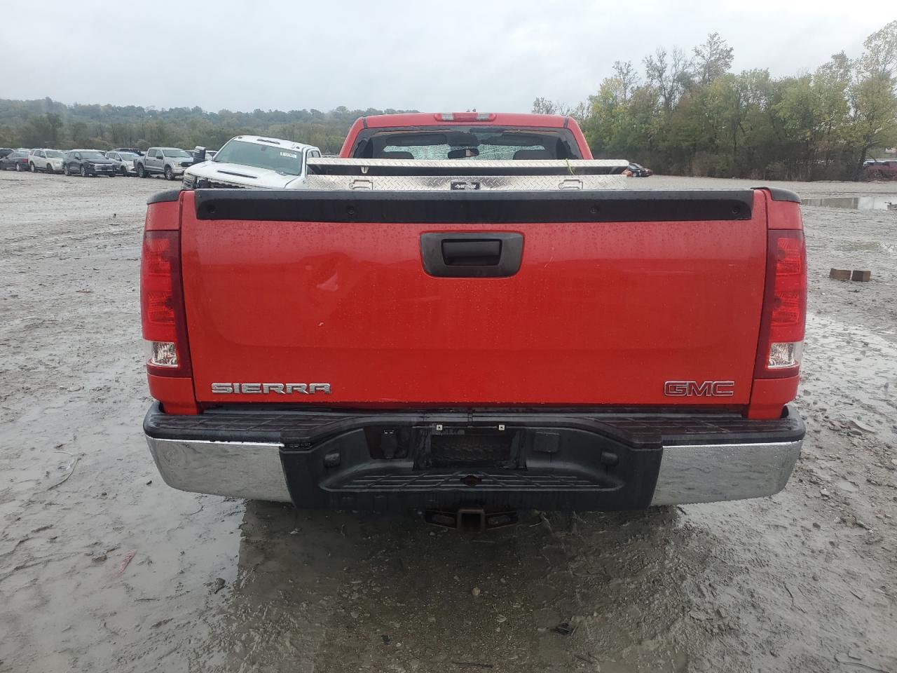 2010 Gmc Sierra C1500 Red vin: 1GTPCTEX7AZ153193