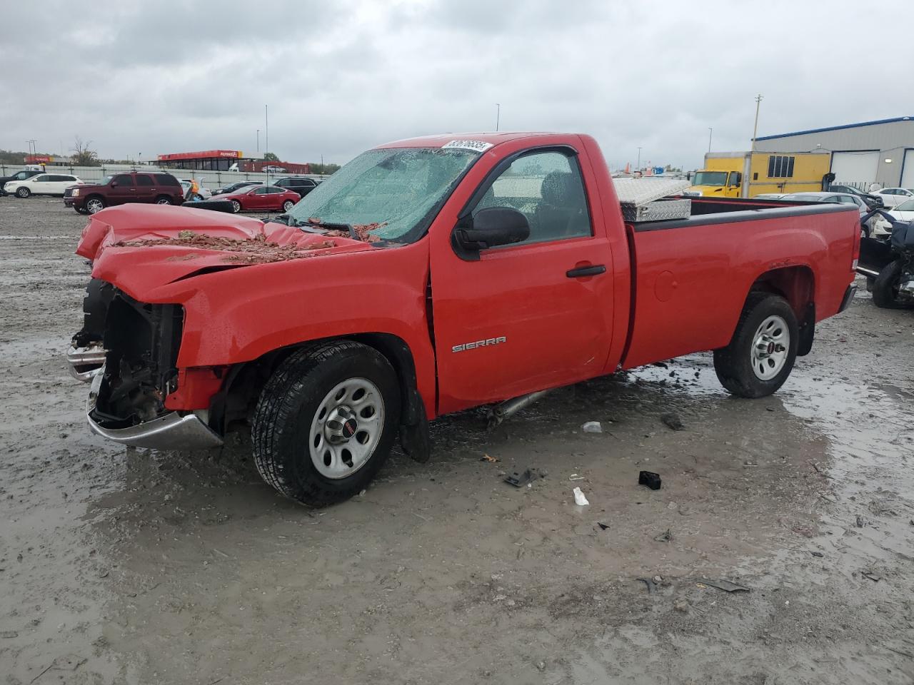 2010 Gmc Sierra C1500 Красный vin: 1GTPCTEX7AZ153193