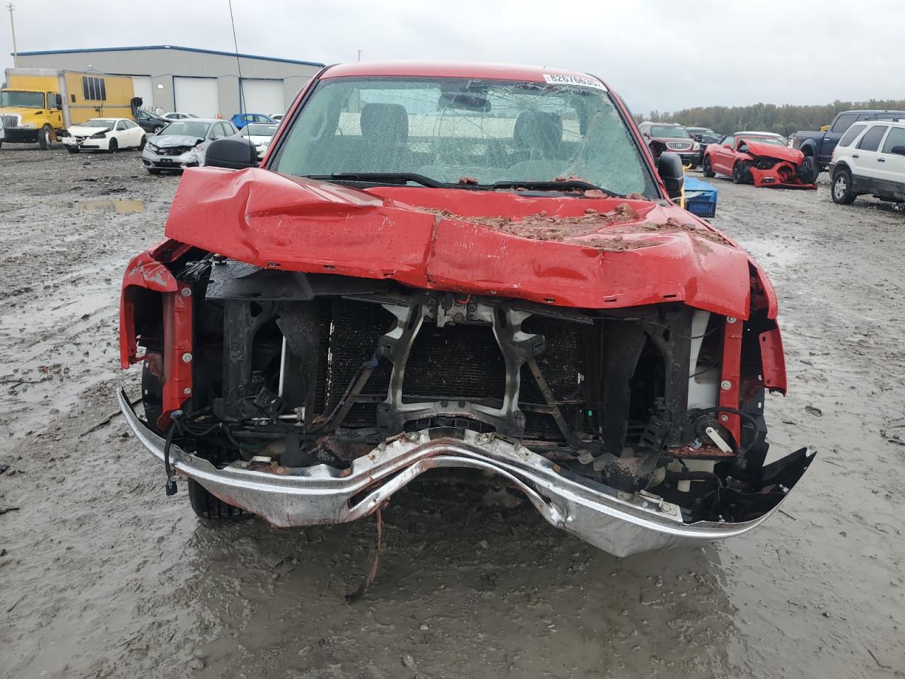 2010 Gmc Sierra C1500 Red vin: 1GTPCTEX7AZ153193