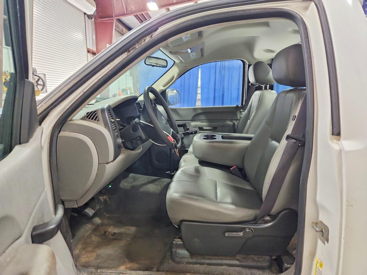 2010 Gmc Sierra C1500 White vin: 1GTPCTEX8AZ159603