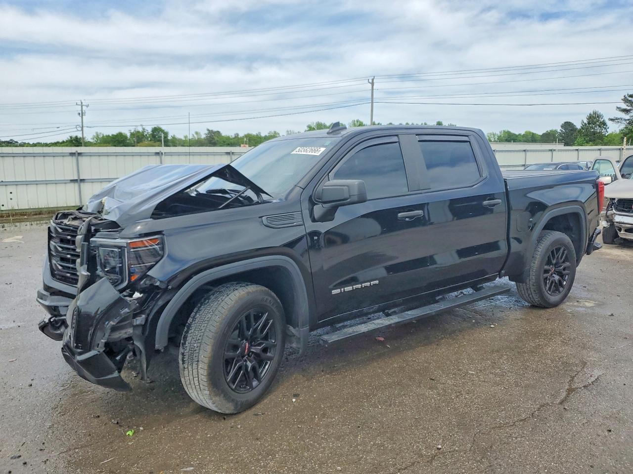 2023 Gmc Sierra C1500 Black vin: 1GTPHAEK9PZ204440
