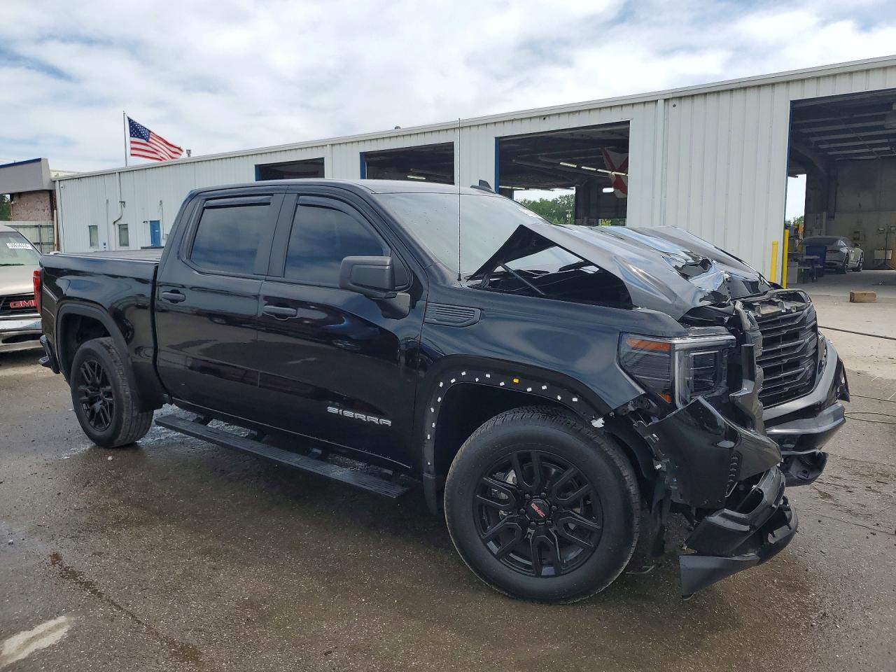 2023 Gmc Sierra C1500 Black vin: 1GTPHAEK9PZ204440
