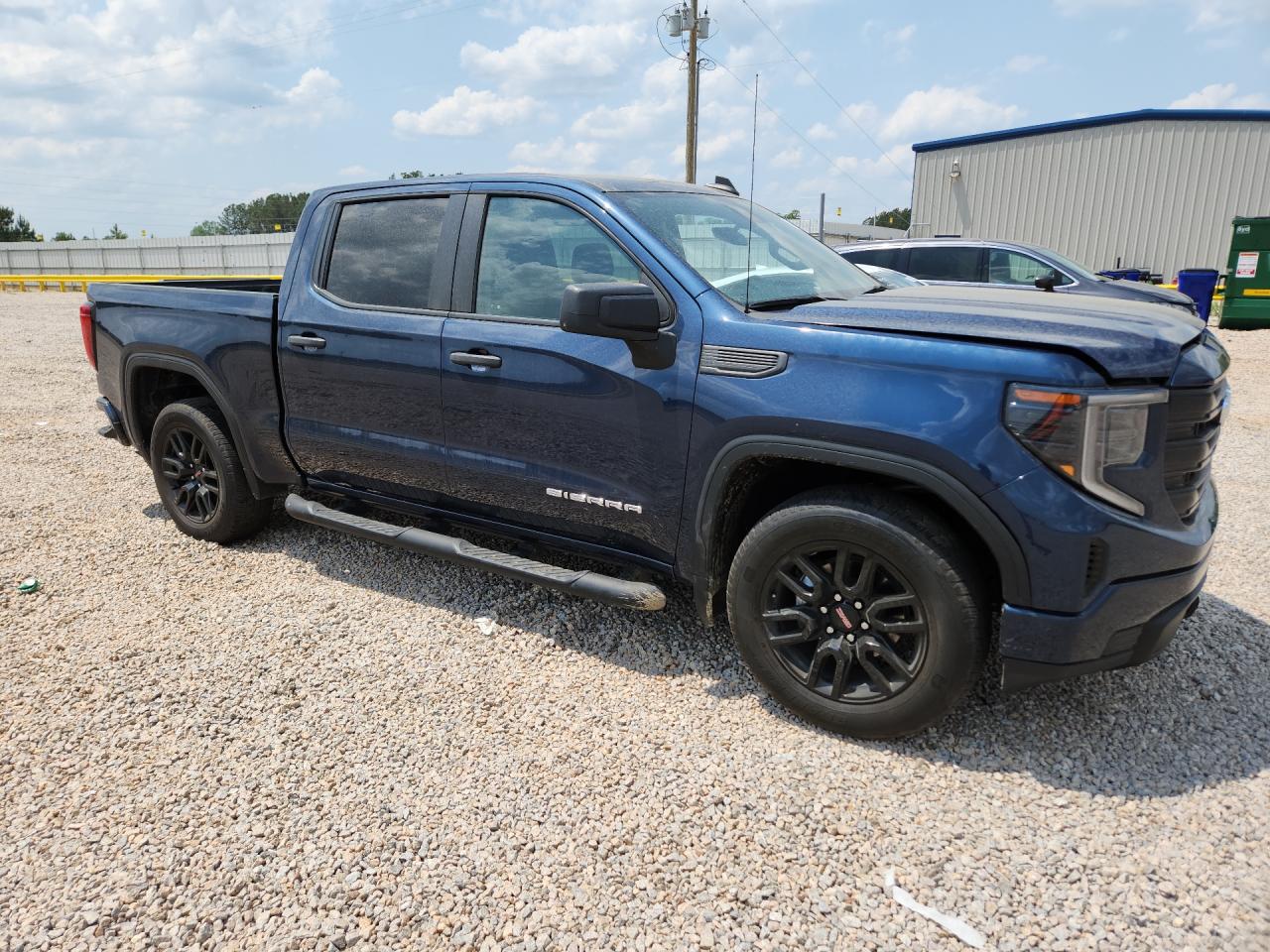 2023 Gmc Sierra C1500 Blue vin: 1GTPHAEKXPZ193271 Damage: Right Front Fender, Chipped, 2