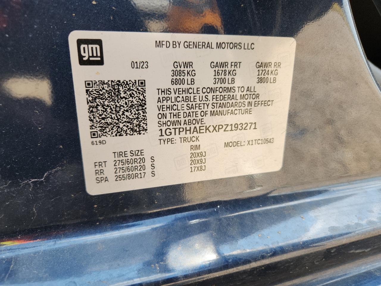 2023 Gmc Sierra C1500 Blue vin: 1GTPHAEKXPZ193271