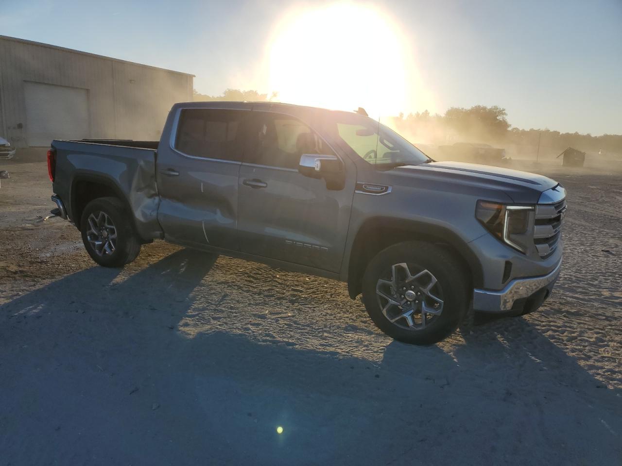 2025 Gmc Sierra C1500 Sle Gray vin: 1GTPHBEKXSZ282692