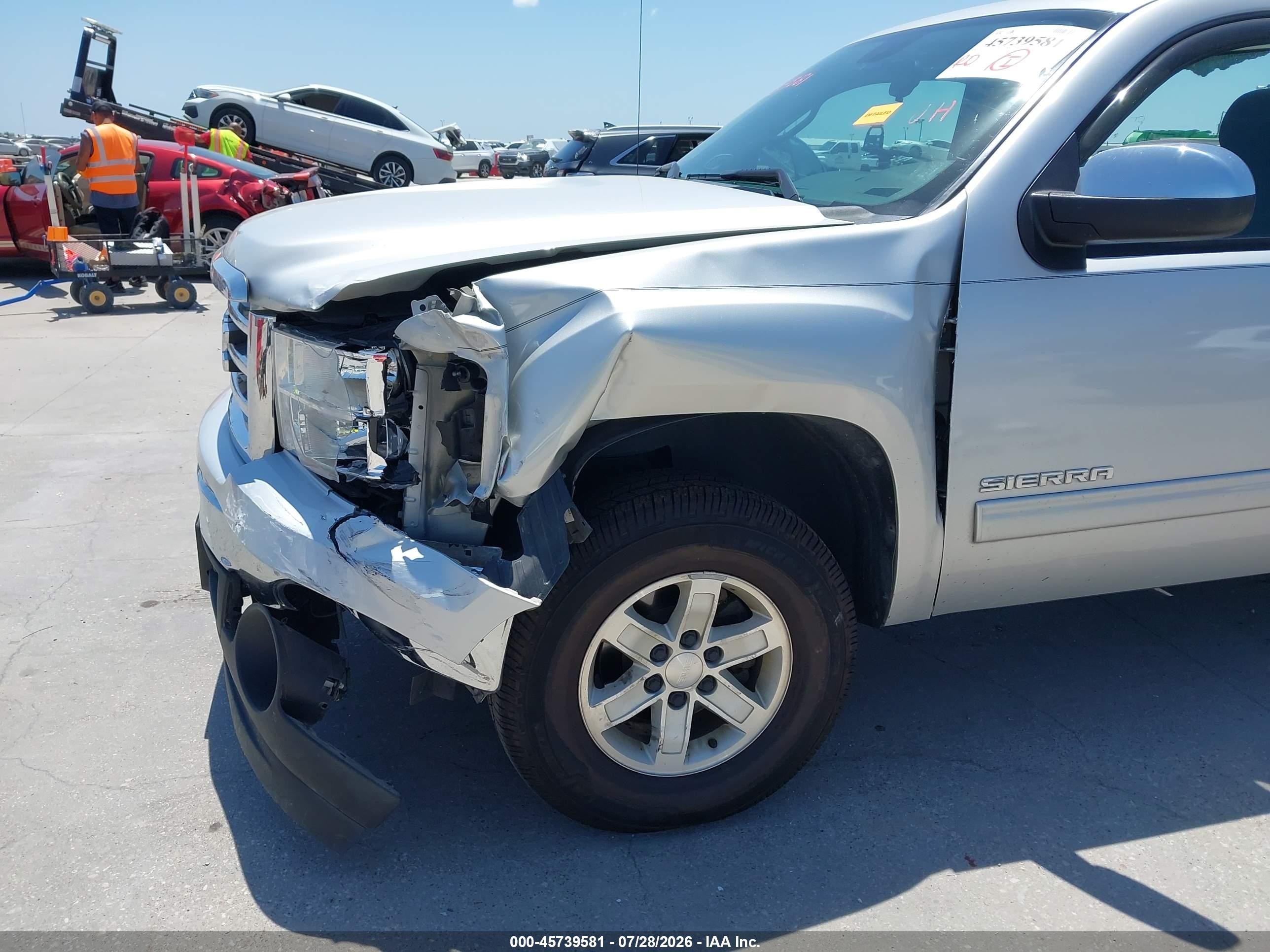 2010 Gmc Sierra 1500 Sle Серебряный vin: 1GTPKVE00AZ275993
