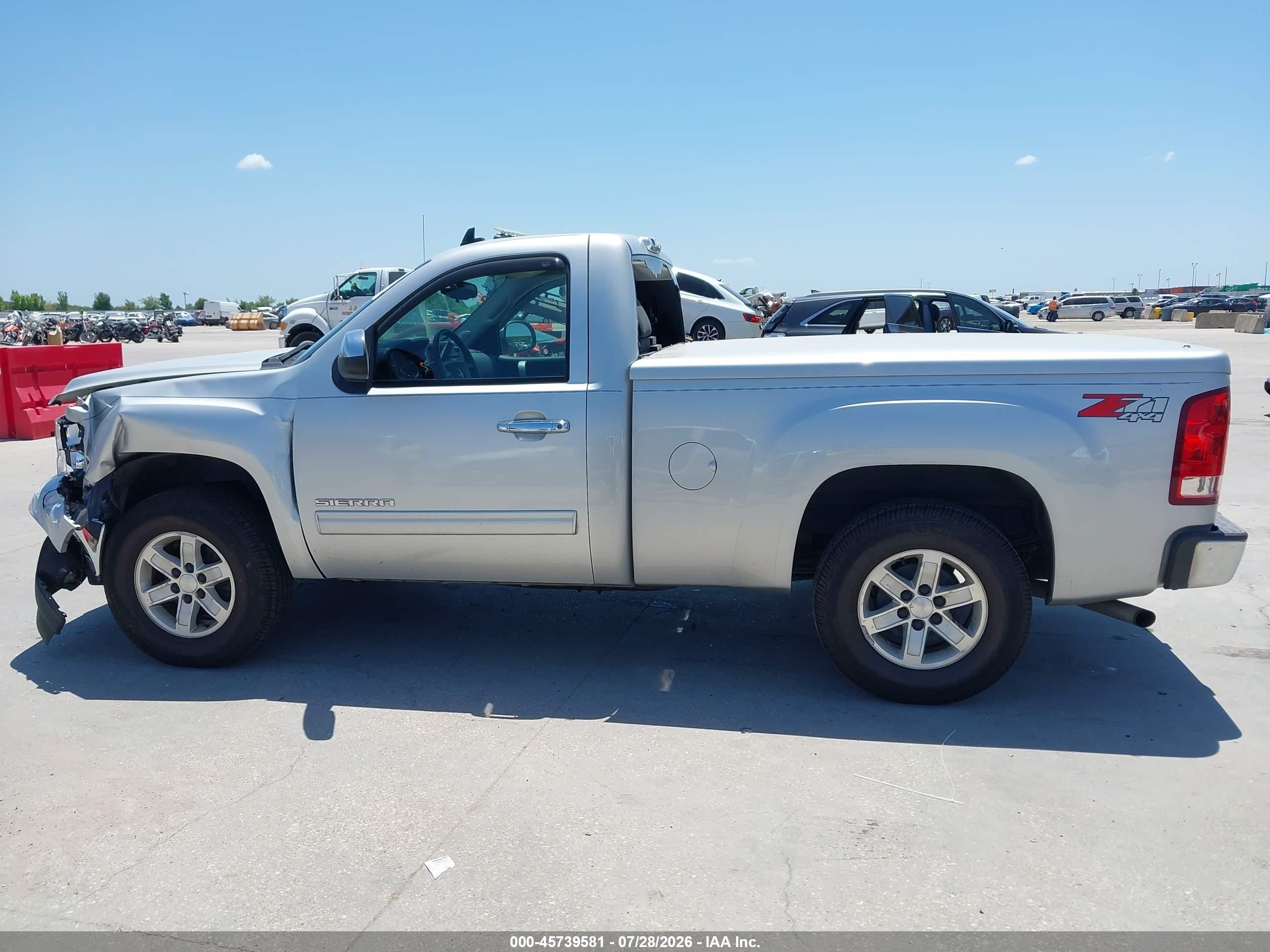2010 Gmc Sierra 1500 Sle Серебряный vin: 1GTPKVE00AZ275993