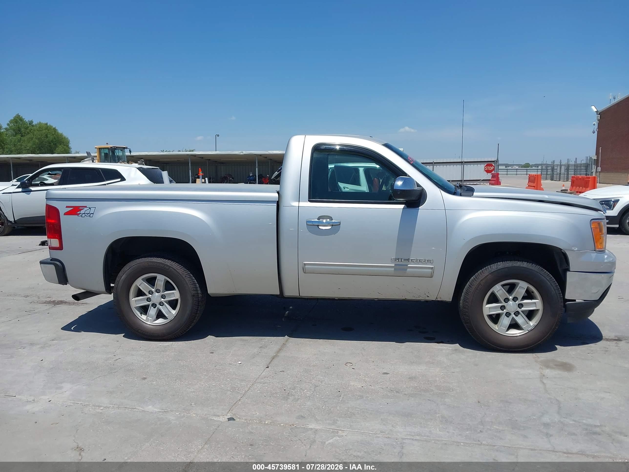 2010 Gmc Sierra 1500 Sle Серебряный vin: 1GTPKVE00AZ275993