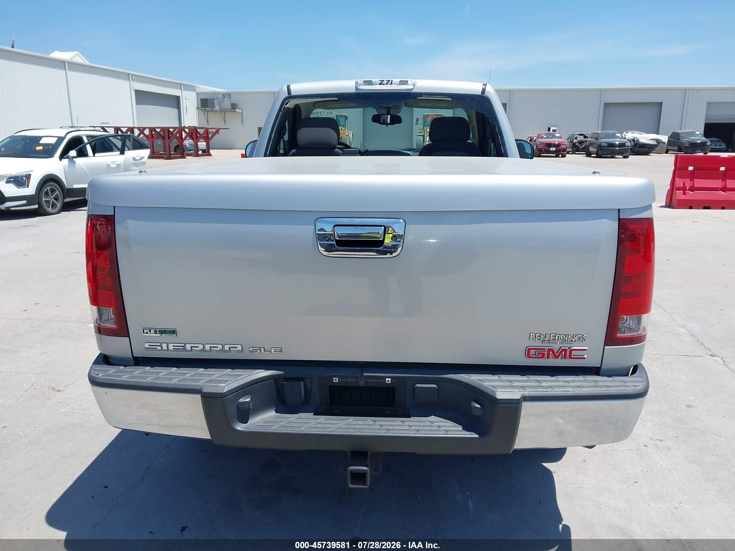 2010 Gmc Sierra 1500 Sle Серебряный vin: 1GTPKVE00AZ275993
