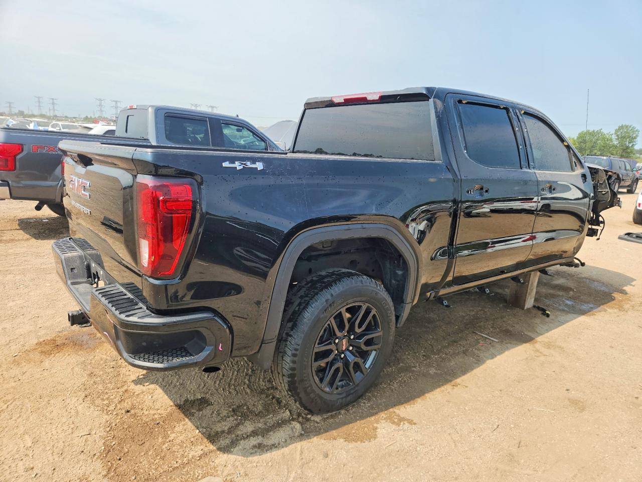 2025 Gmc Sierra K1500 Black vin: 1GTPUAEK7SZ245752