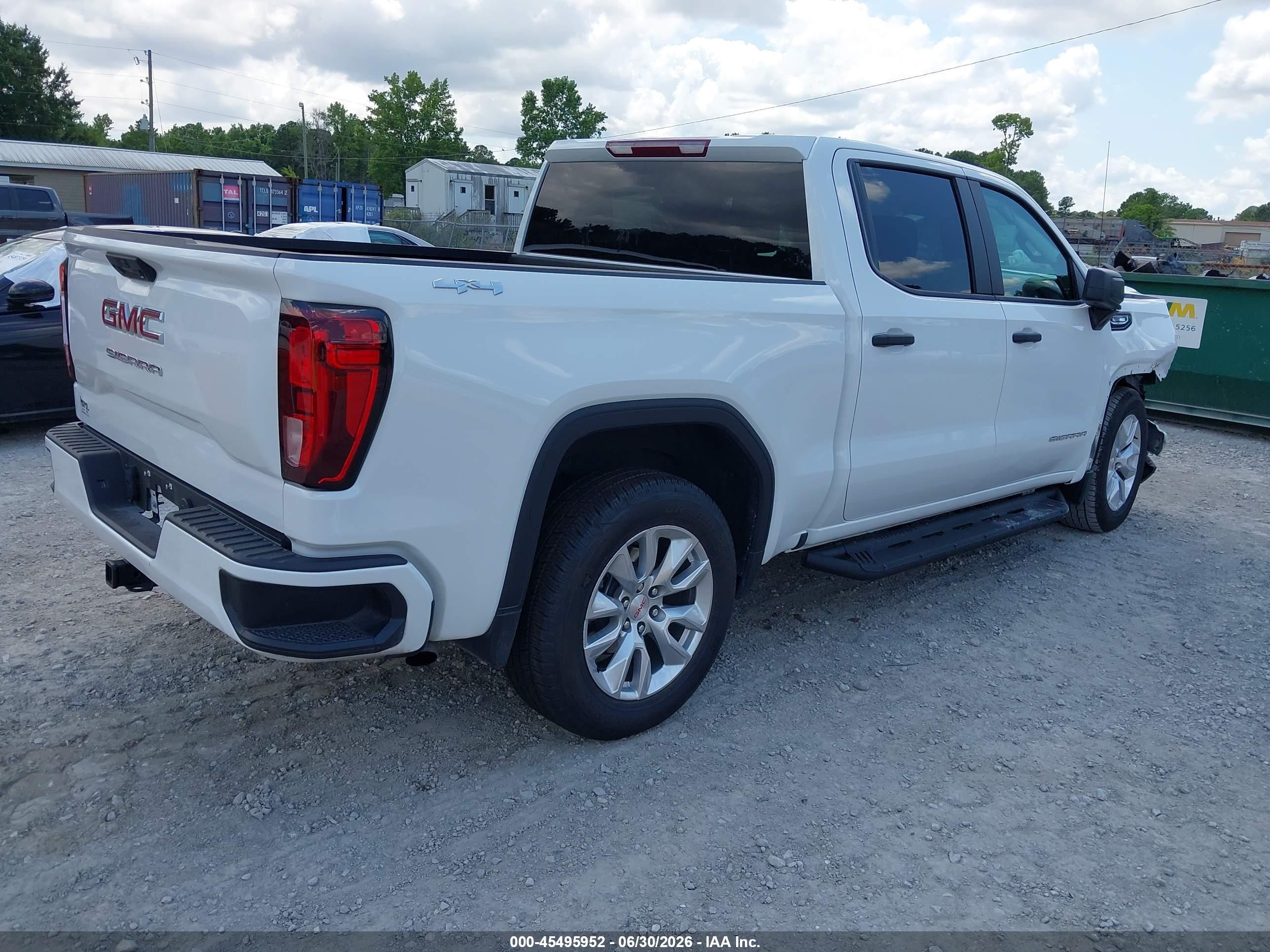 2026 Gmc Sierra 1500 , Short Bed, Pro, 4wd White vin: 1GTPUAEKXTZ200256